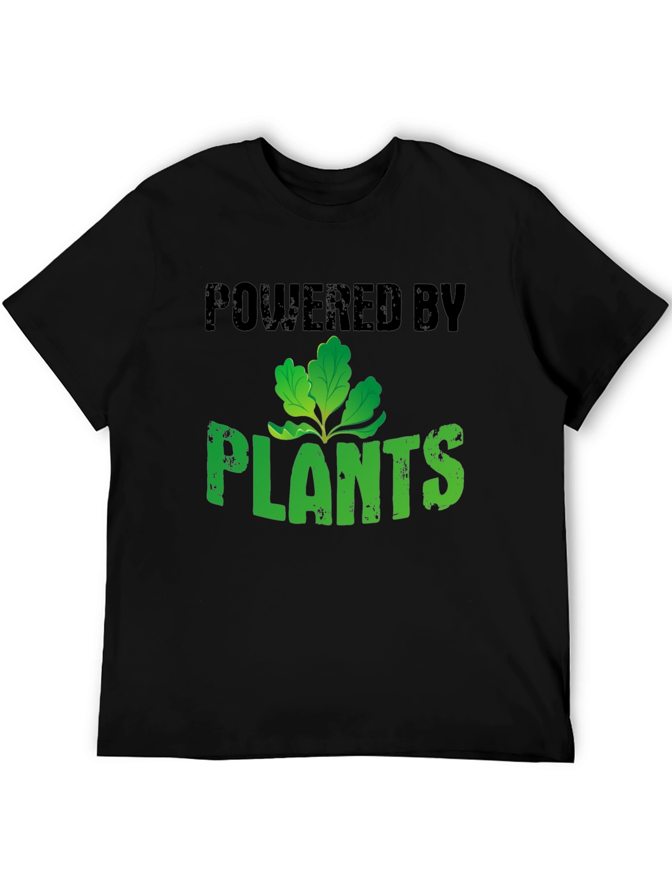 Powered by Plants Graphic Tee - Vegan Lifestyle Shirt
