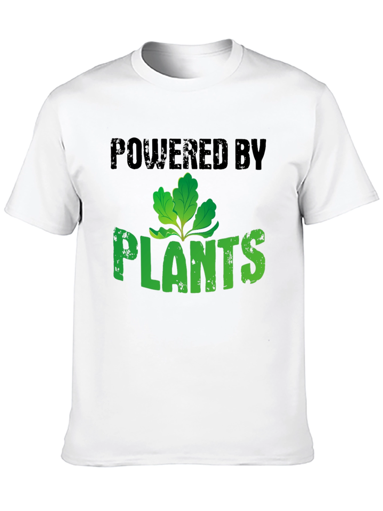 Powered by Plants Graphic Tee - Vegan Lifestyle Shirt