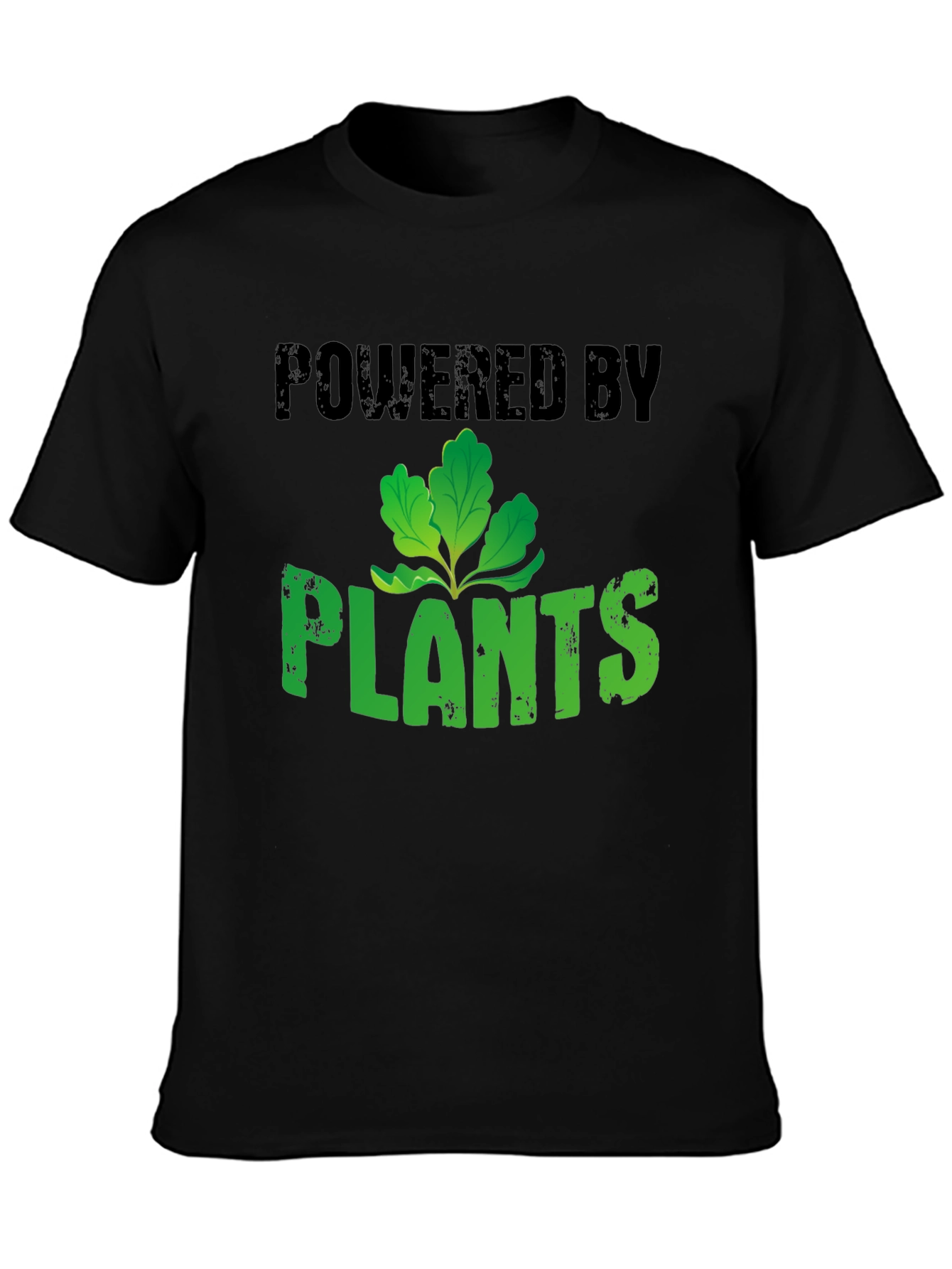 Powered by Plants Graphic Tee - Vegan Lifestyle Shirt
