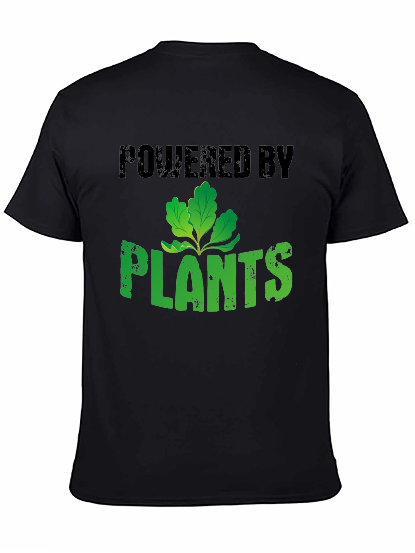 Powered by Plants Graphic Tee - Vegan Lifestyle Shirt