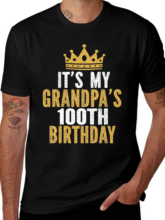 Grandpas 100th Birthday T-Shirt