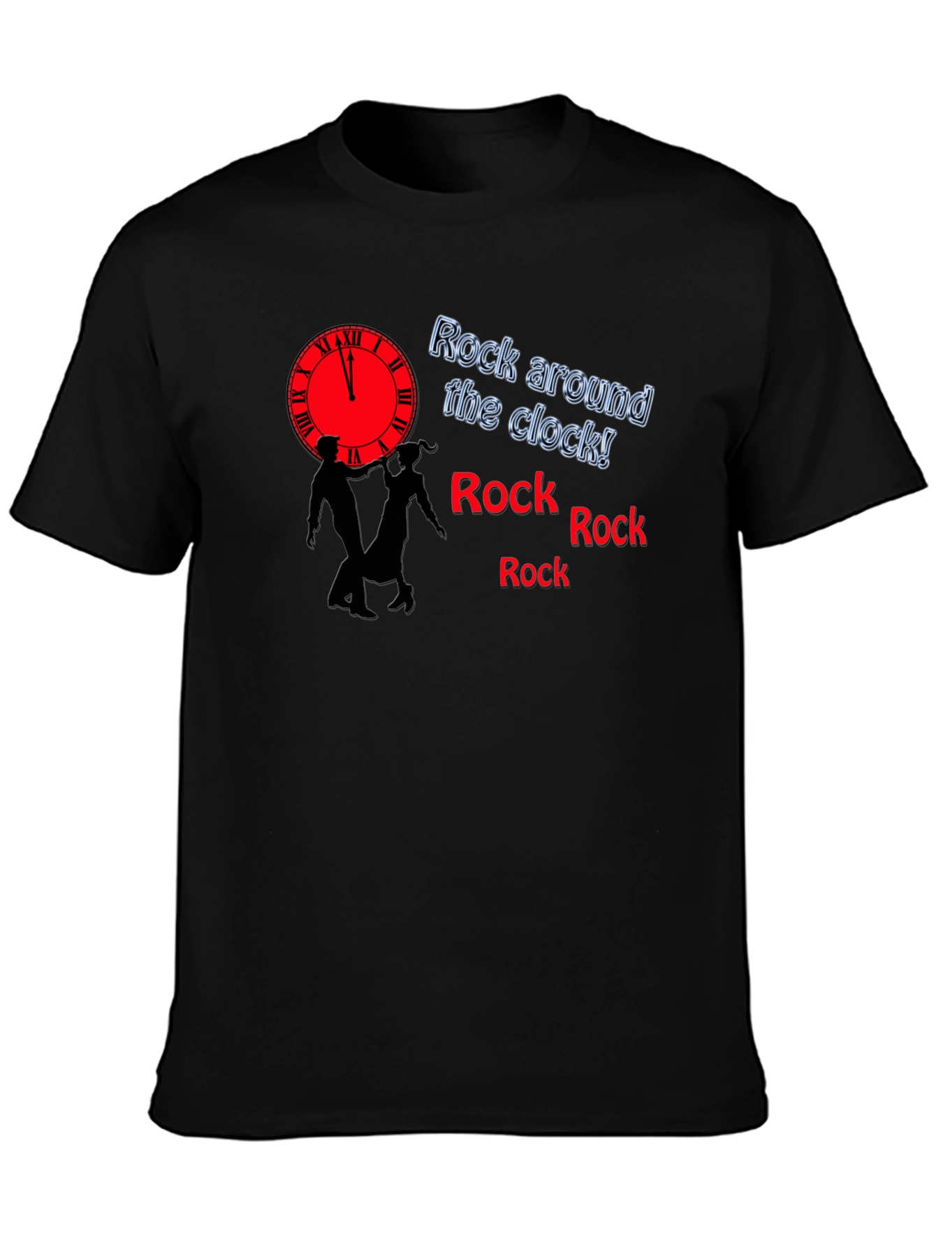 Rock Around the Clock Graphic Tee