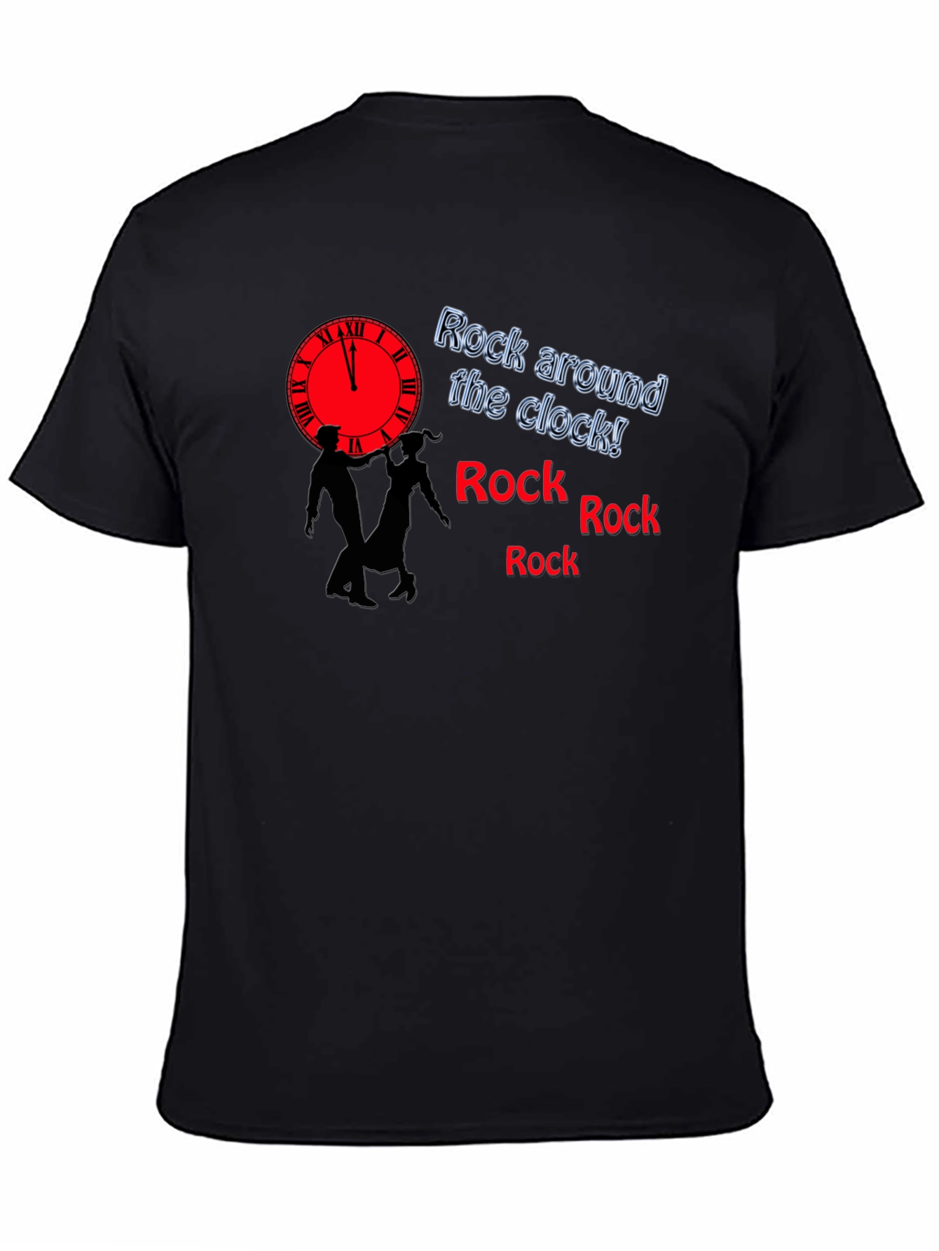 Rock Around the Clock Graphic Tee