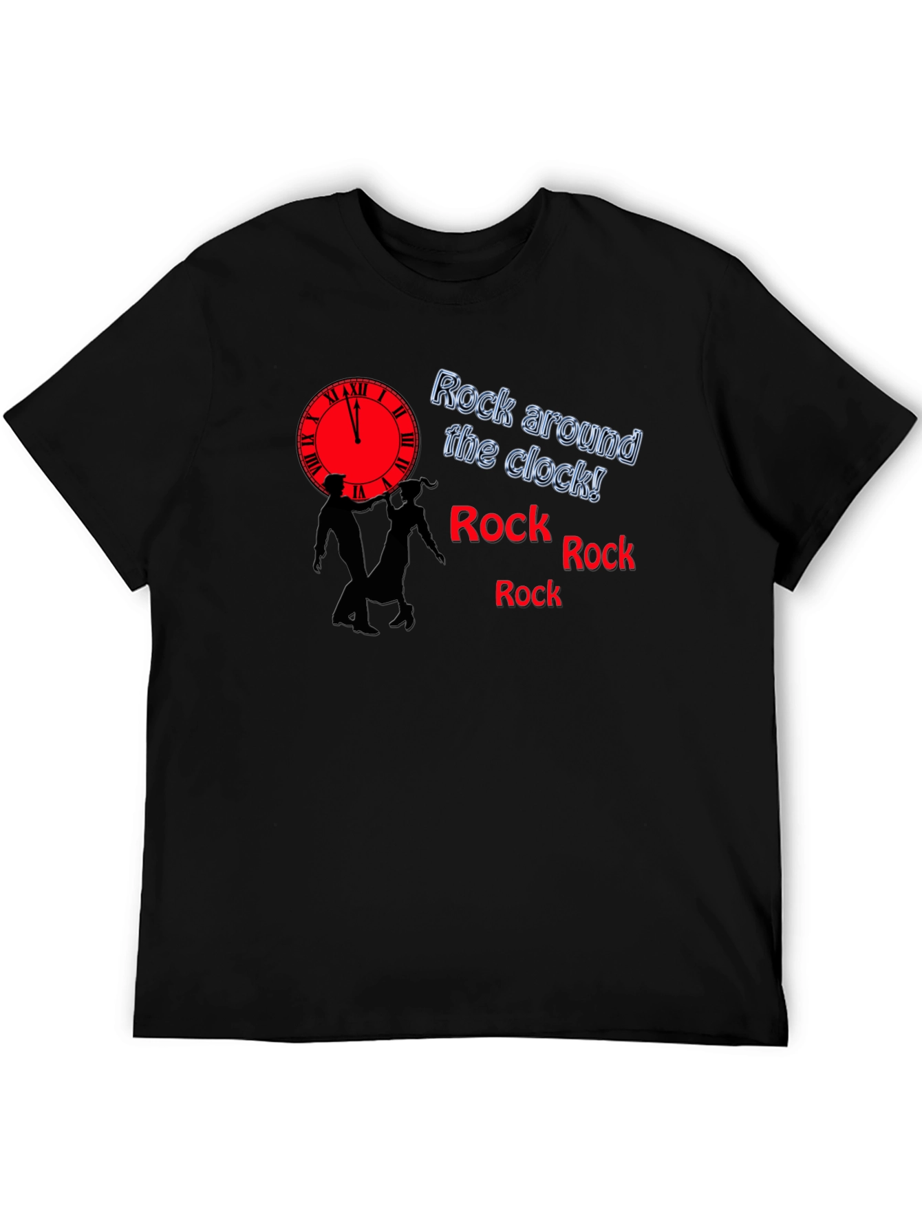 Rock Around the Clock Graphic Tee
