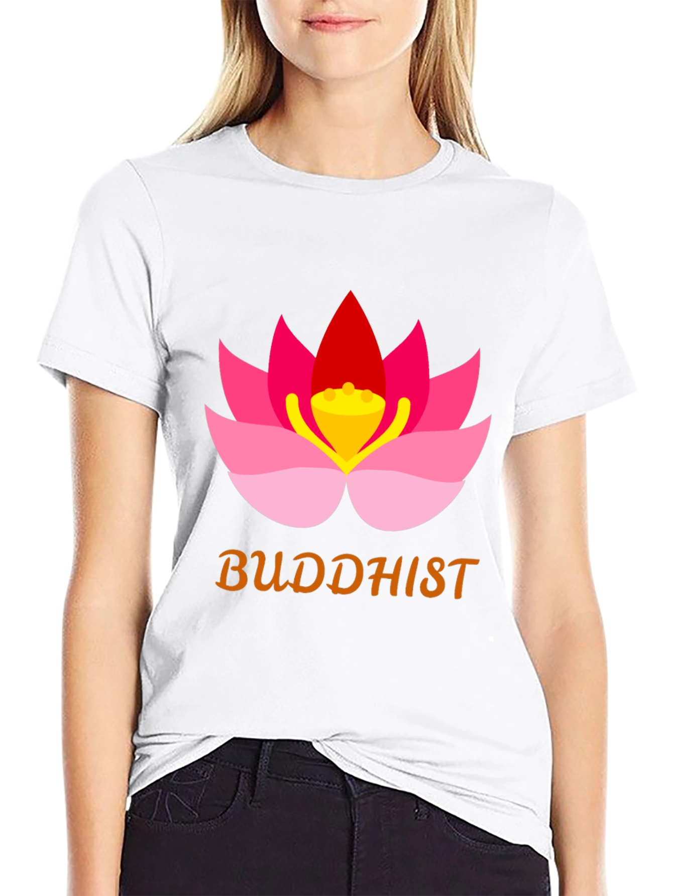 Buddhist Lotus T-Shirt - Meditation & Spirituality