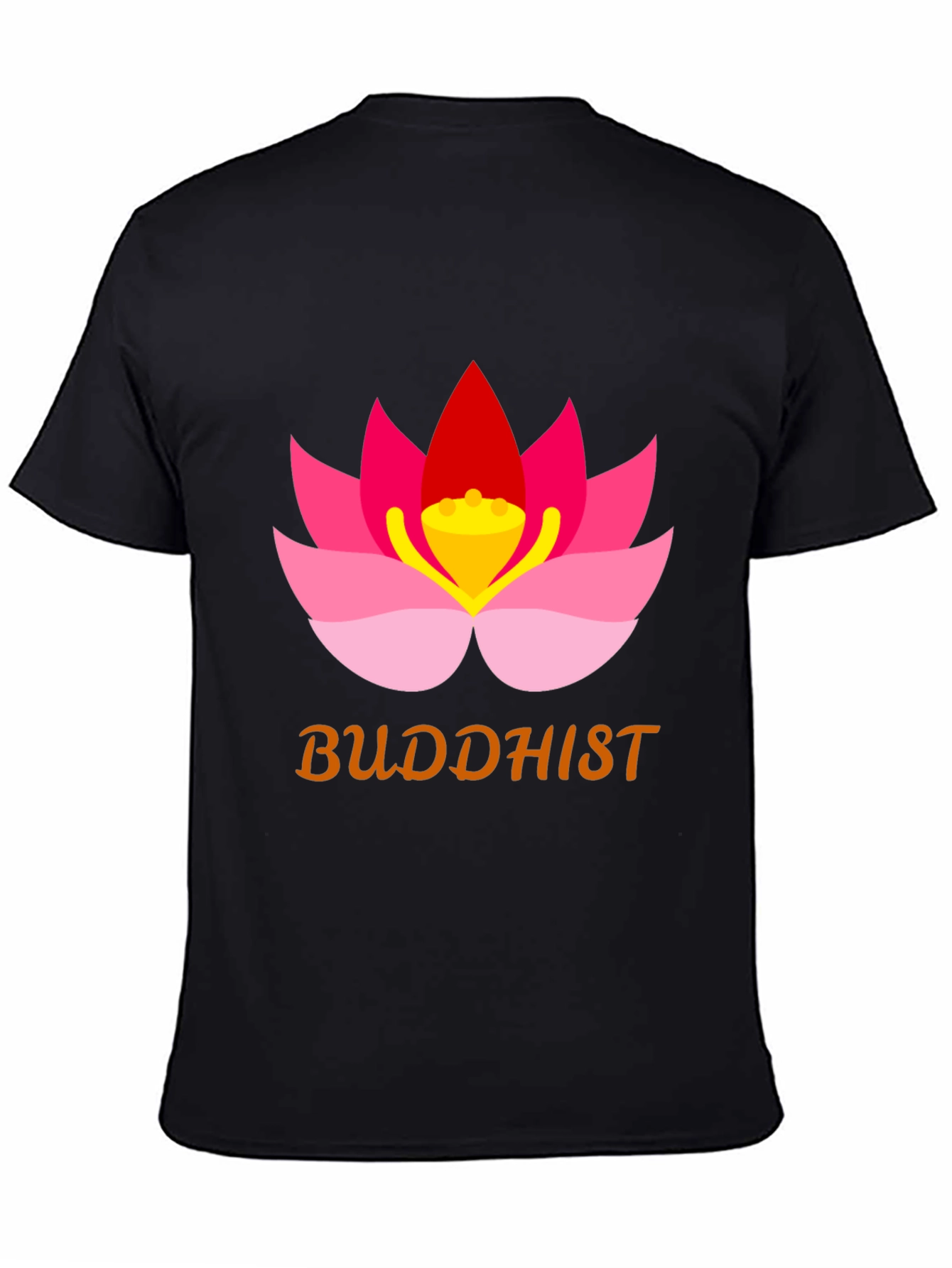 Buddhist Lotus T-Shirt - Meditation & Spirituality