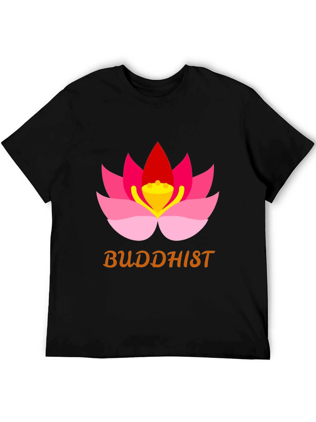 Buddhist Lotus T-Shirt - Meditation & Spirituality