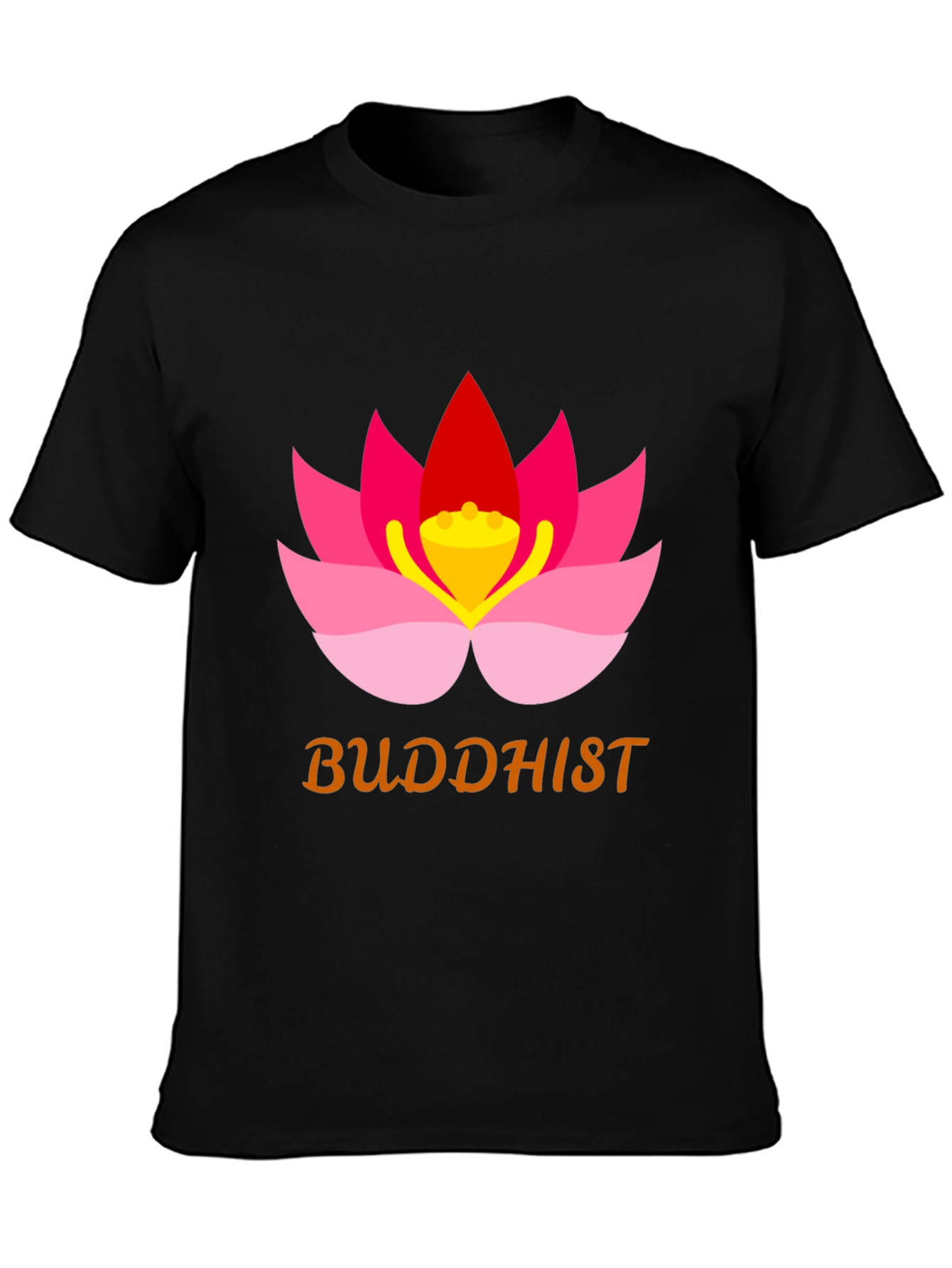 Buddhist Lotus T-Shirt - Meditation & Spirituality