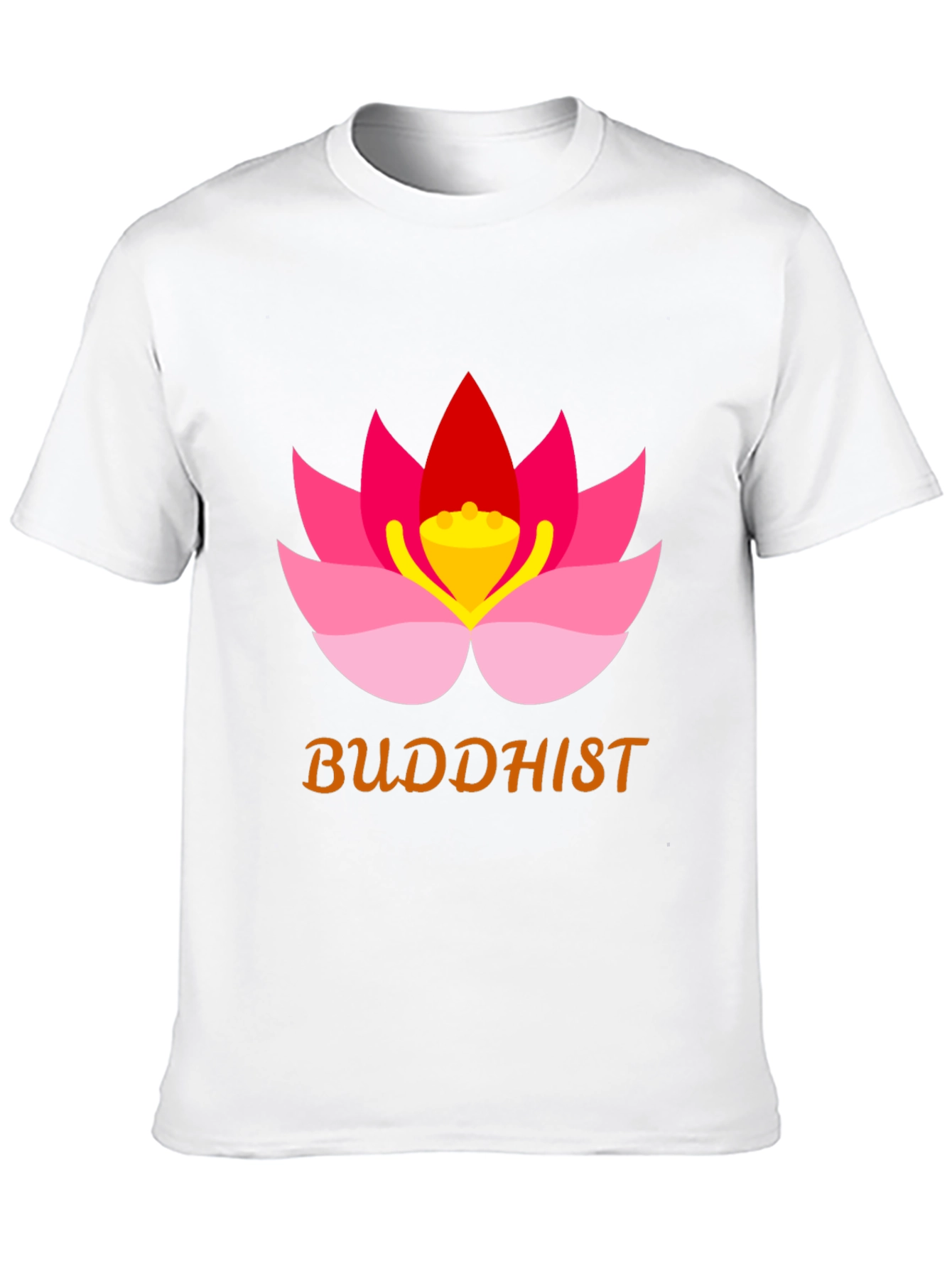 Buddhist Lotus T-Shirt - Meditation & Spirituality