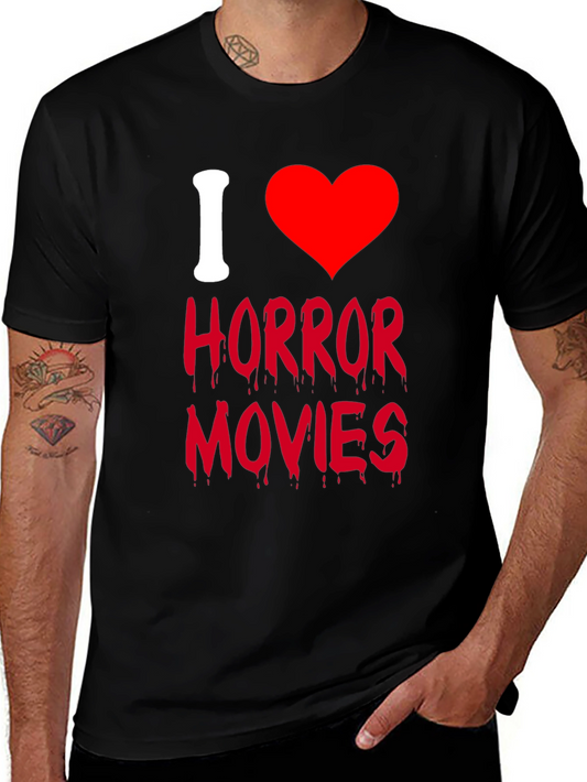 I Heart Horror Movies Graphic T-Shirt