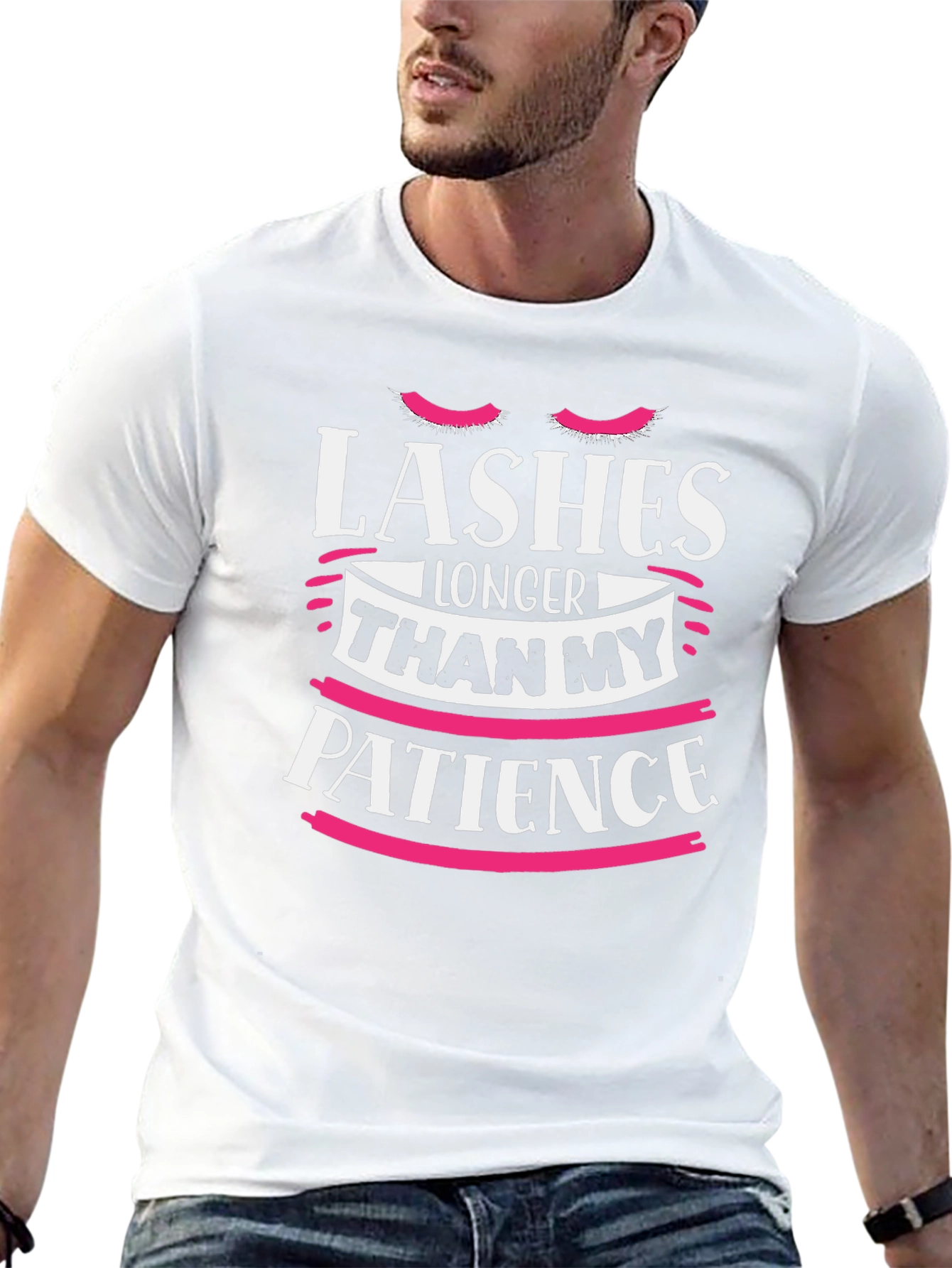 Lashes Longer Than My Patience Graphic Tee