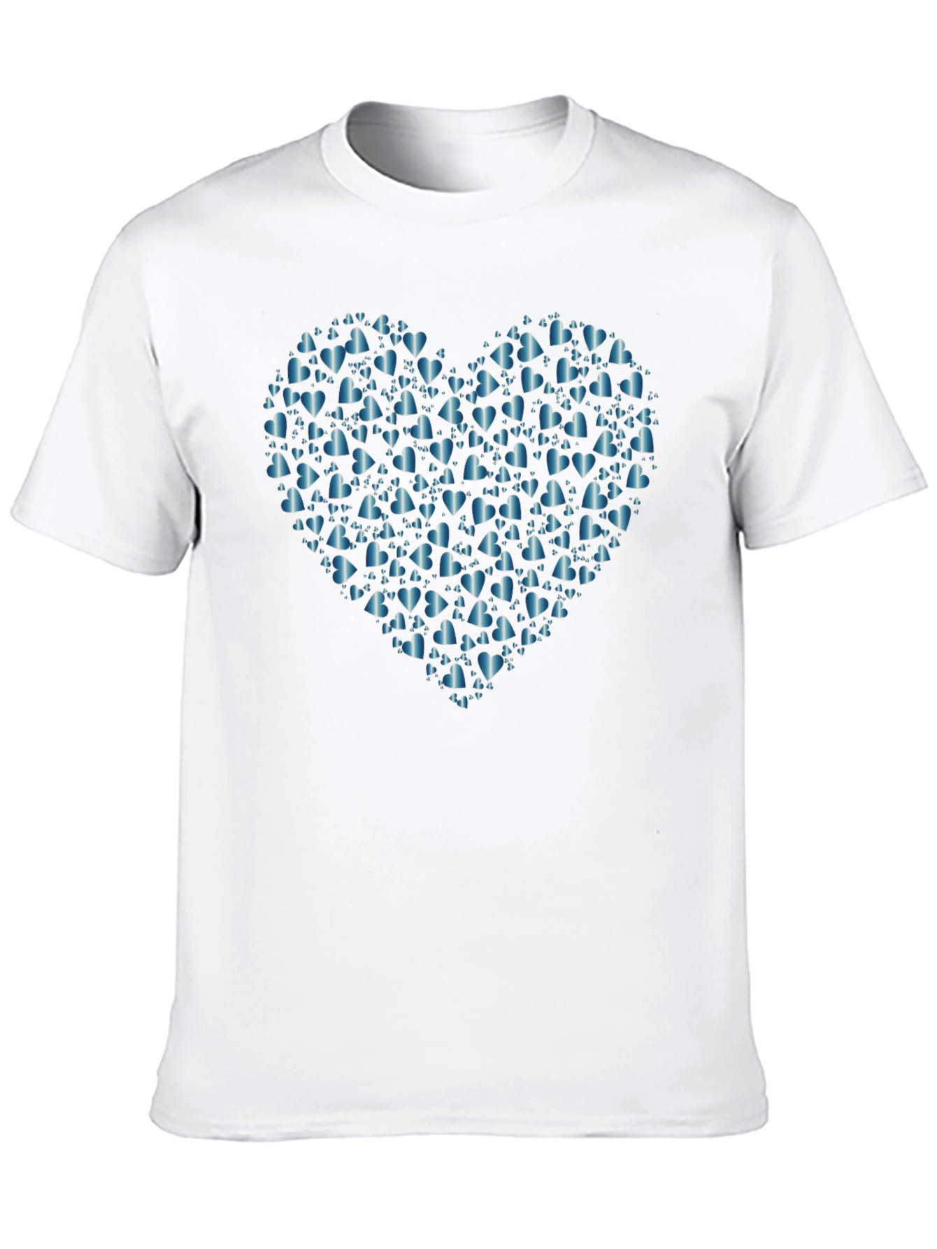 Heart of Hearts Tee - Black Cotton Casual Wear