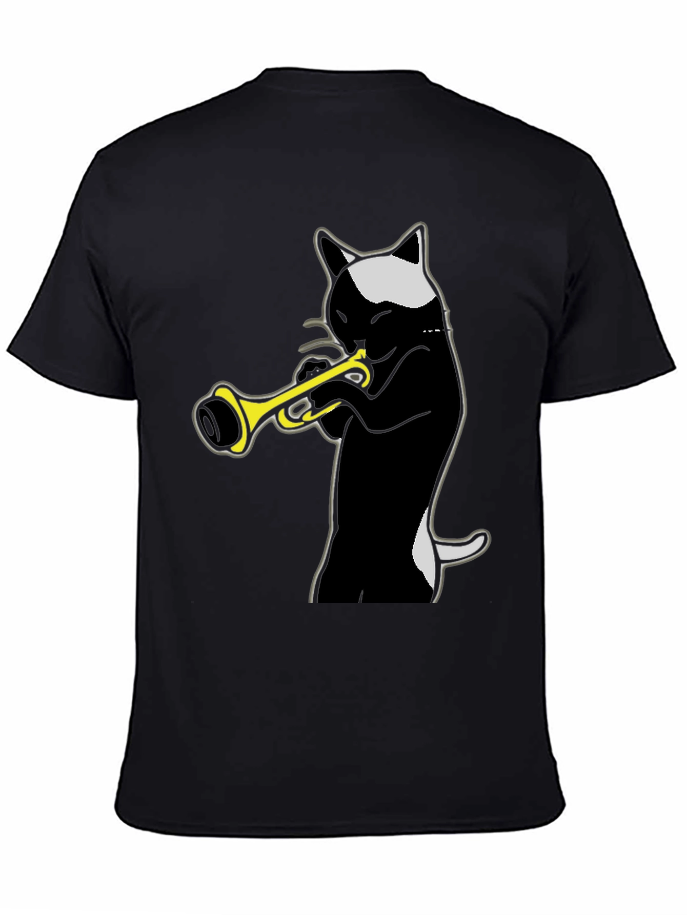 Cool Cat Trumpet Player T-Shirt