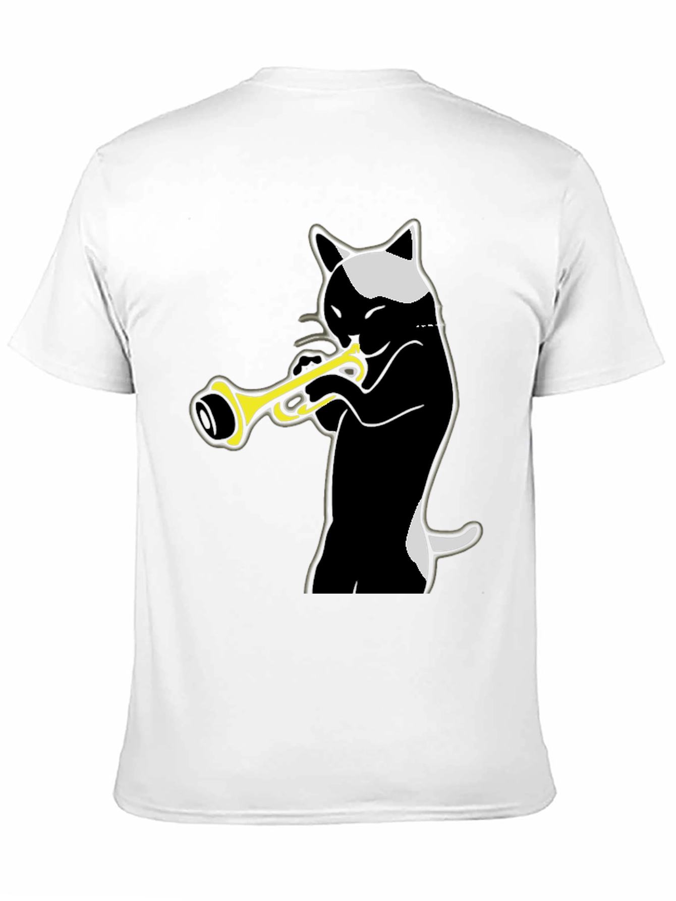 Cool Cat Trumpet Player T-Shirt