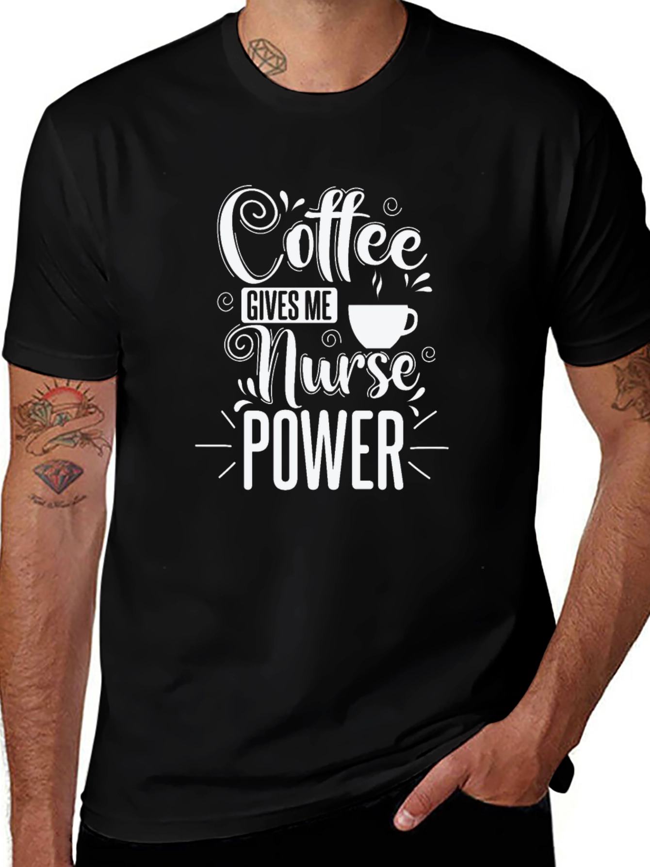 Coffee Nurse Power T-Shirt - Unisex
