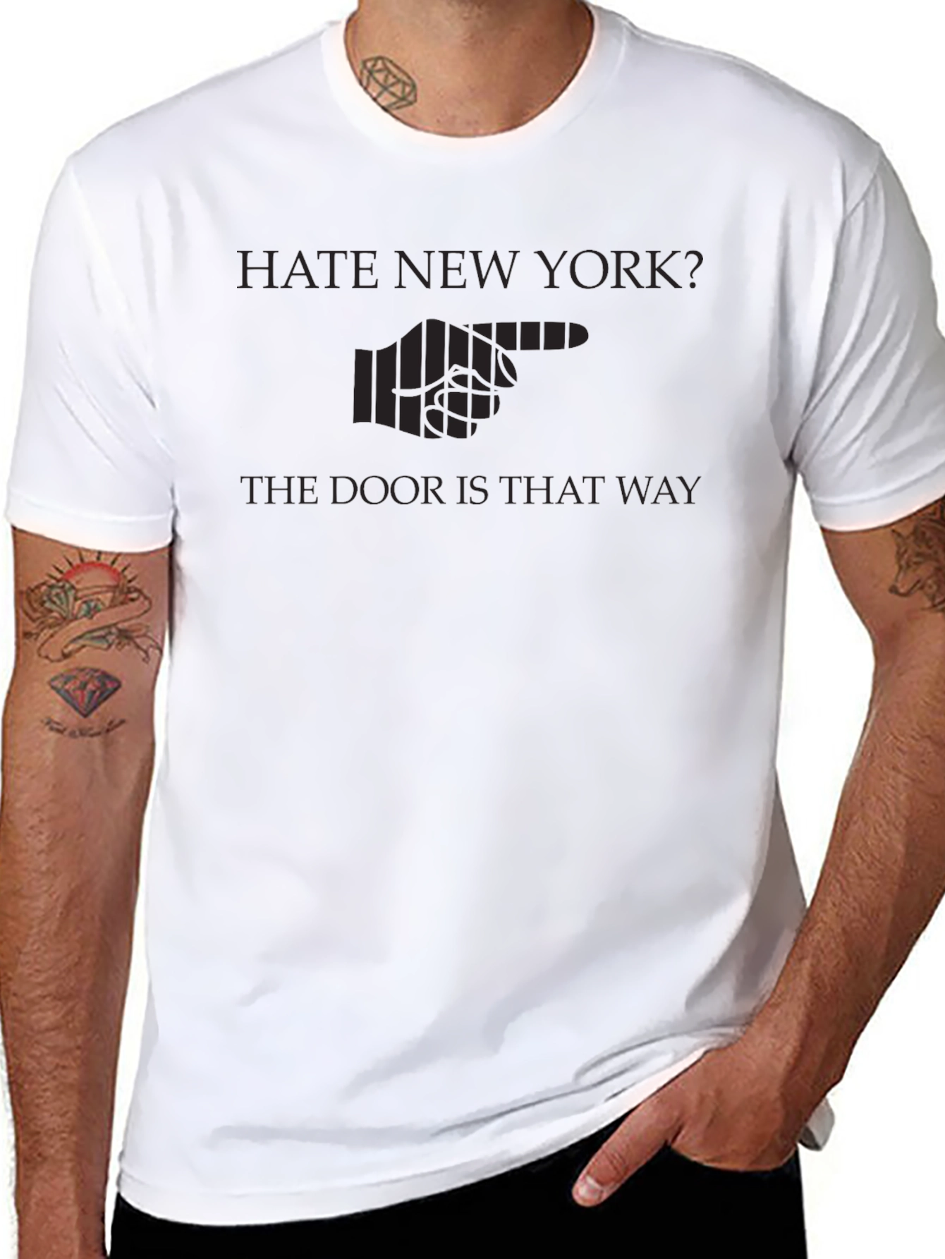 Hate New York? Graphic T-Shirt