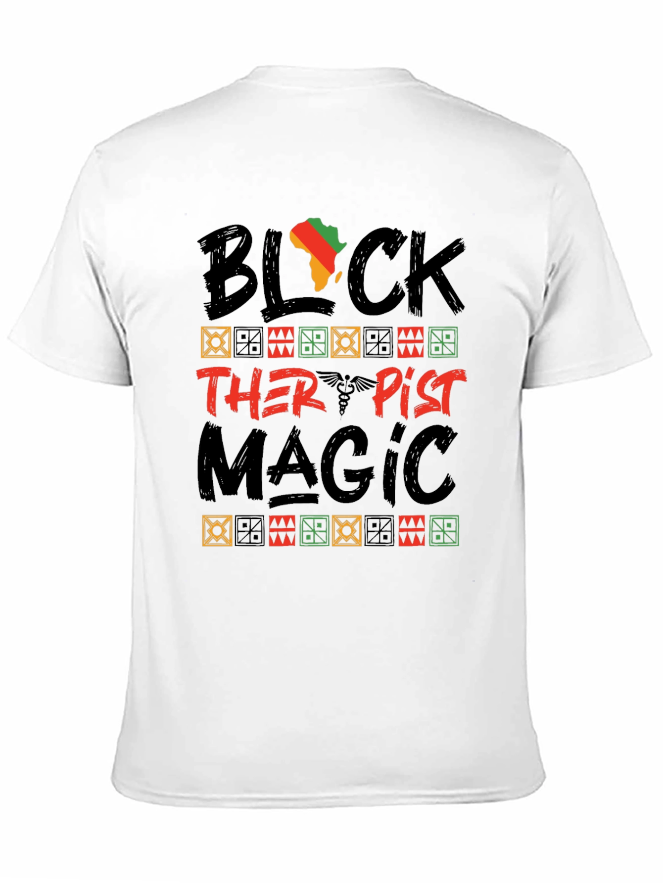 Black Therapist Magic Graphic T-Shirt
