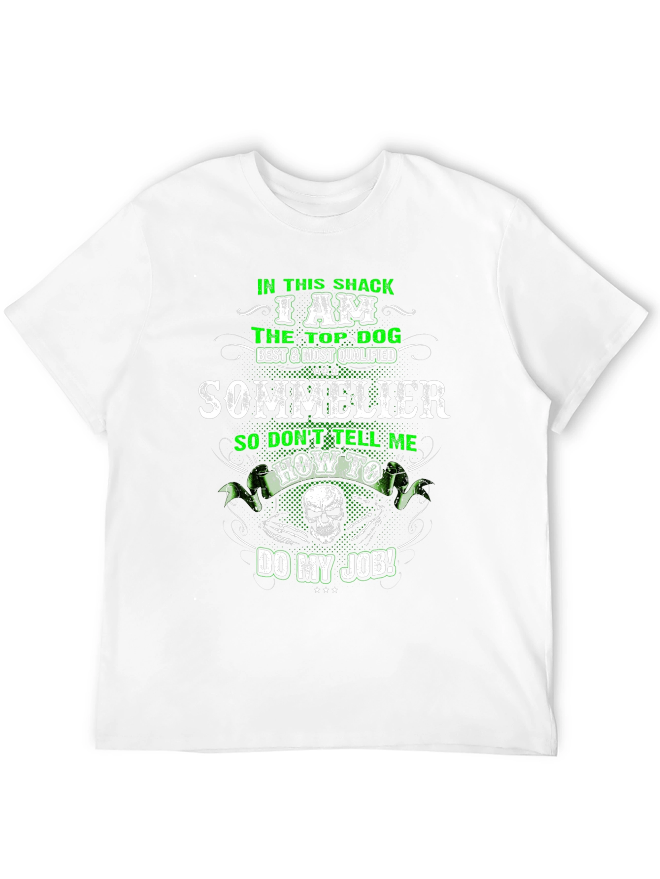 Sommelier Top Dog Graphic T-Shirt