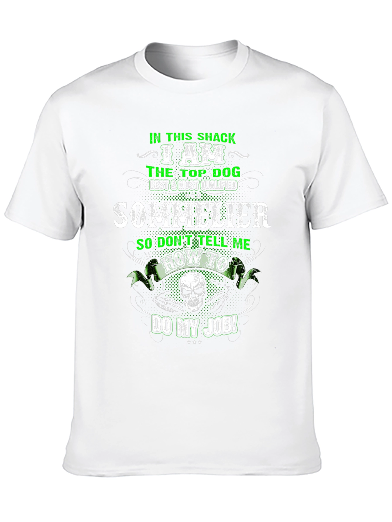 Sommelier Top Dog Graphic T-Shirt