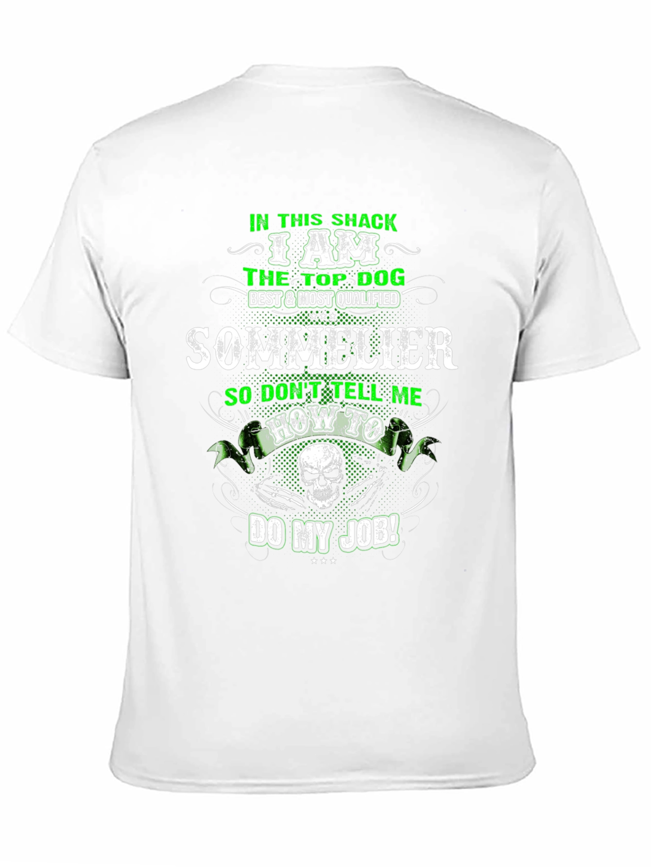 Sommelier Top Dog Graphic T-Shirt