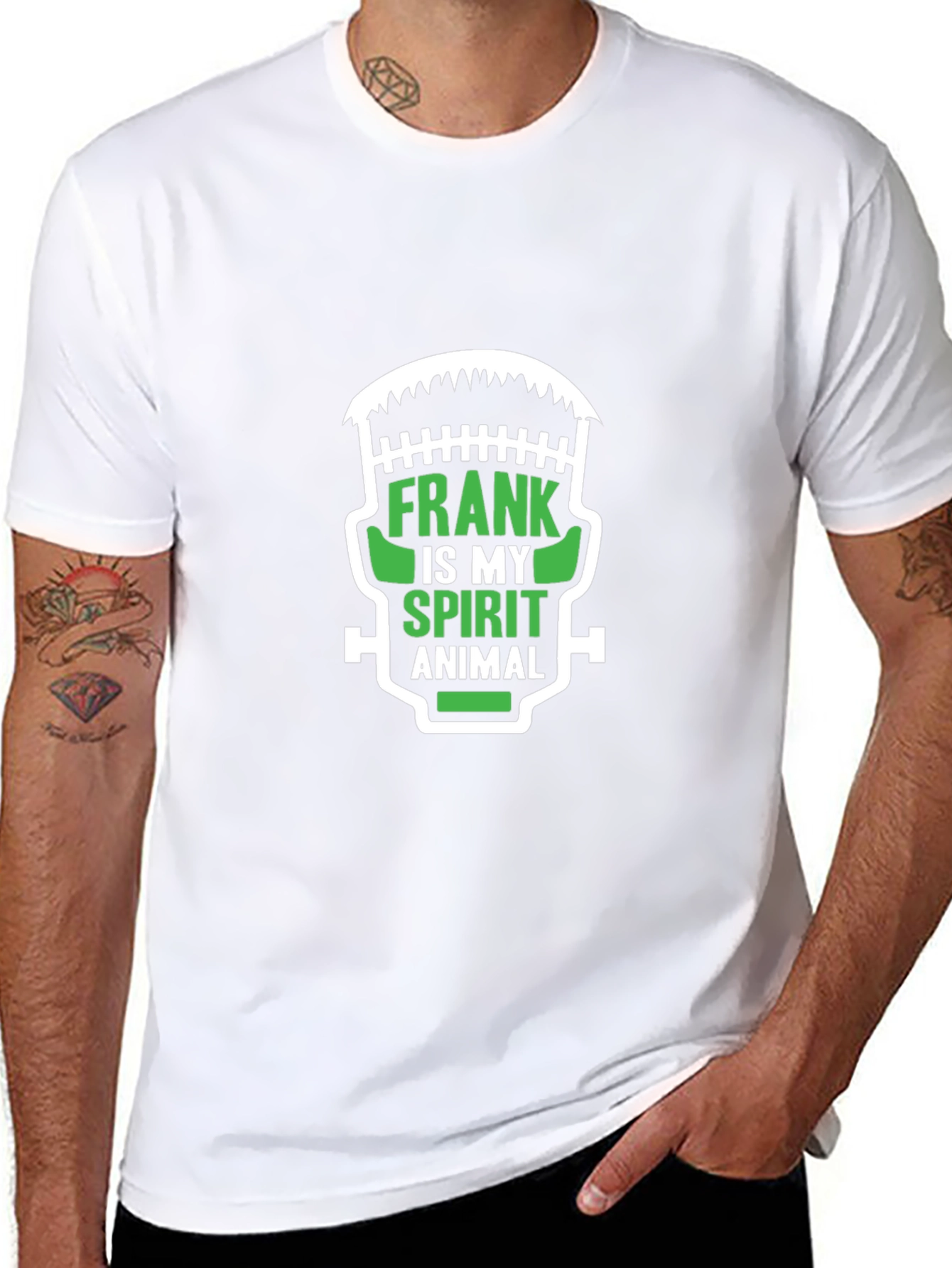 Frankenstein Spirit Animal Graphic T-Shirt