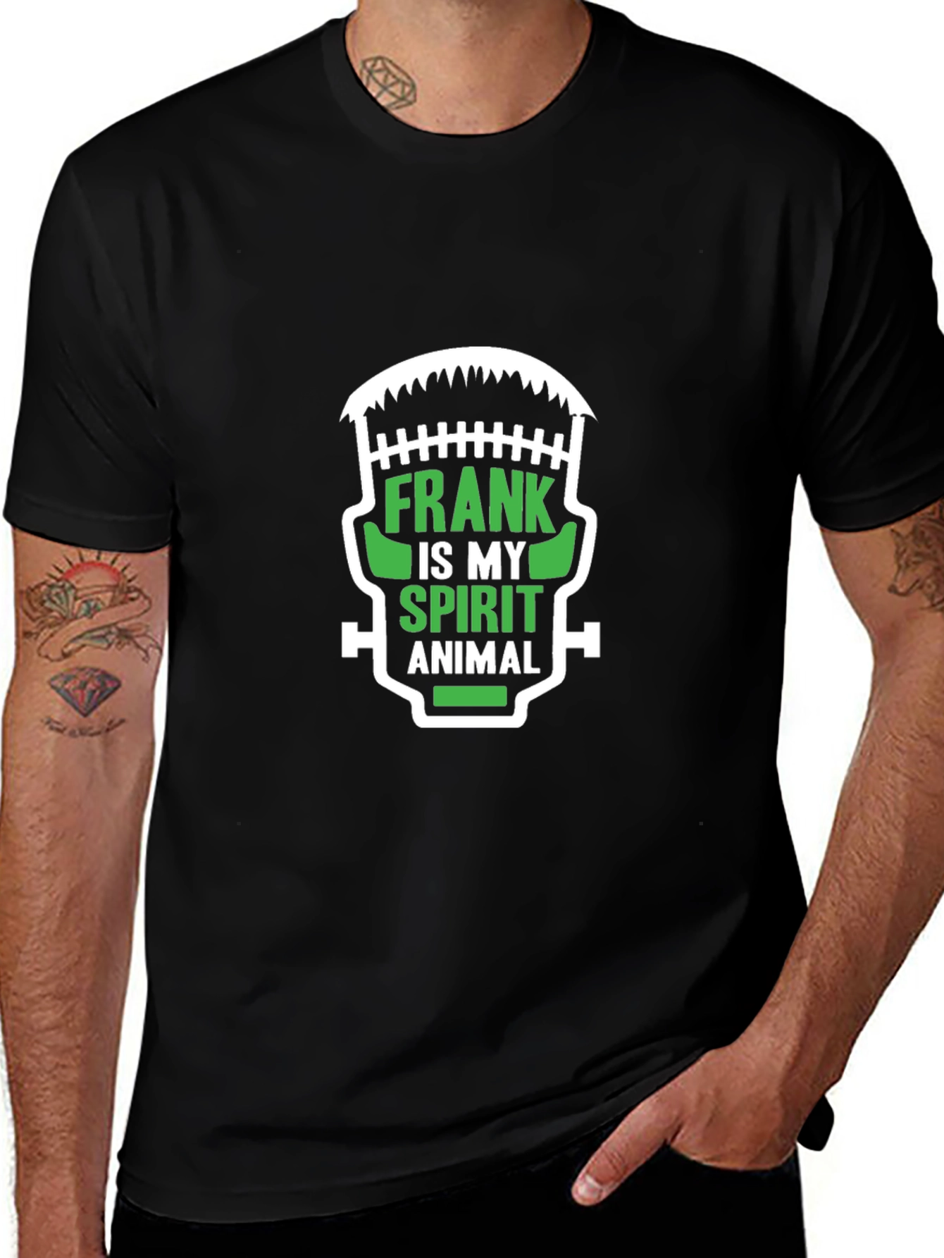Frankenstein Spirit Animal Graphic T-Shirt