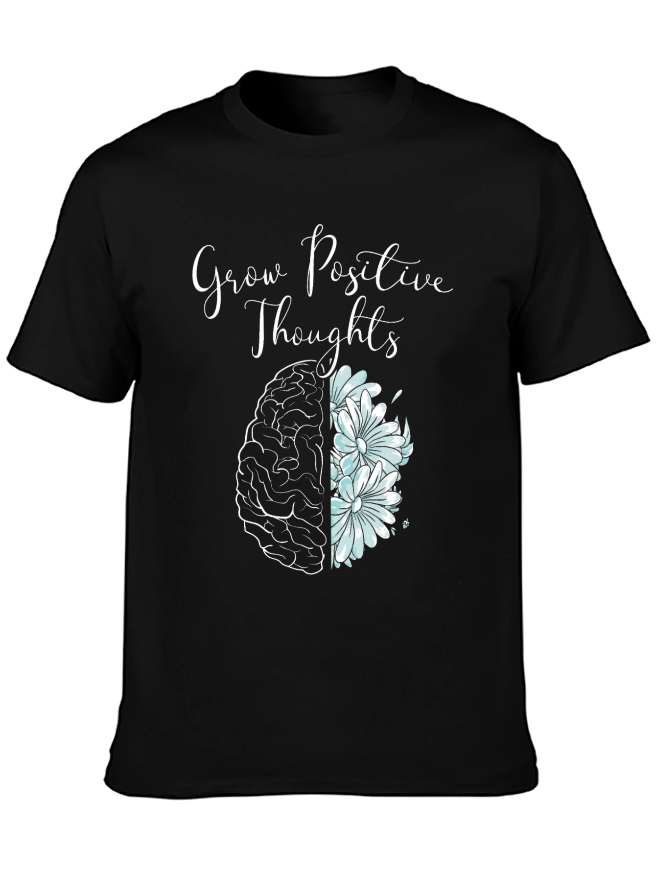Grow Positive Thoughts Graphic T-Shirt