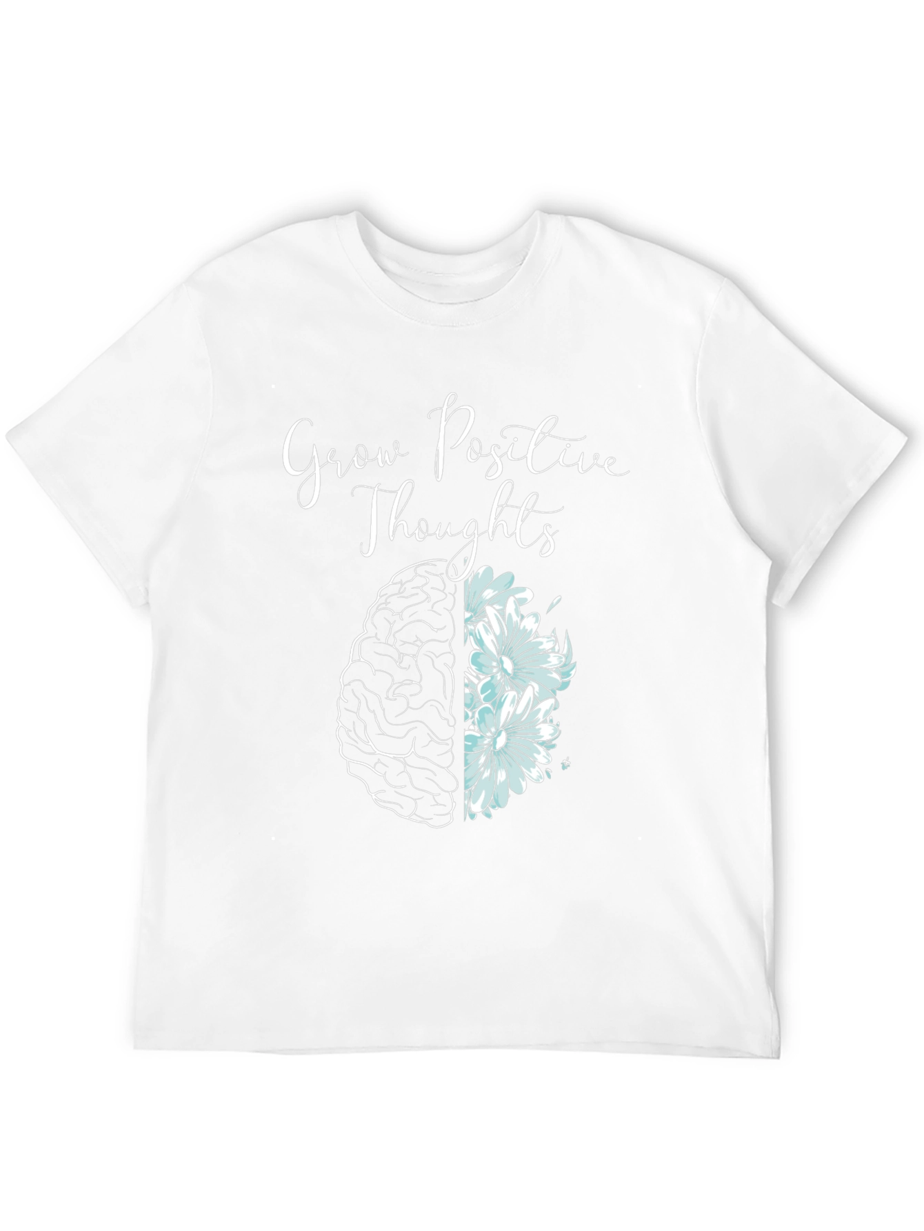 Grow Positive Thoughts Graphic T-Shirt