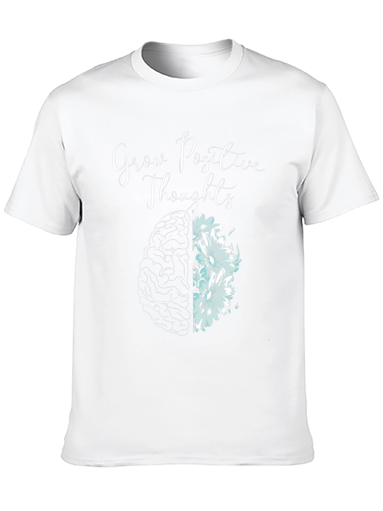 Grow Positive Thoughts Graphic T-Shirt