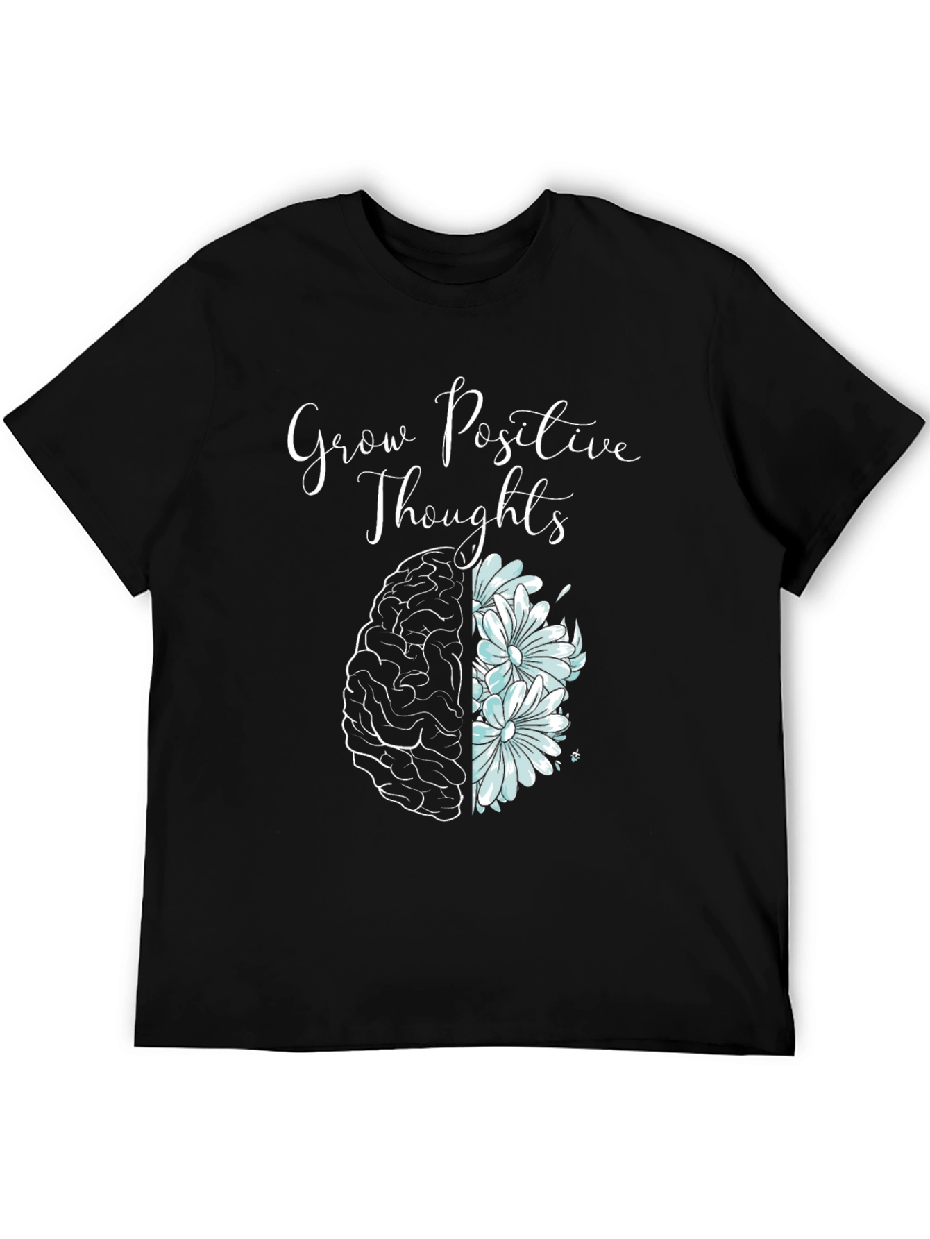 Grow Positive Thoughts Graphic T-Shirt