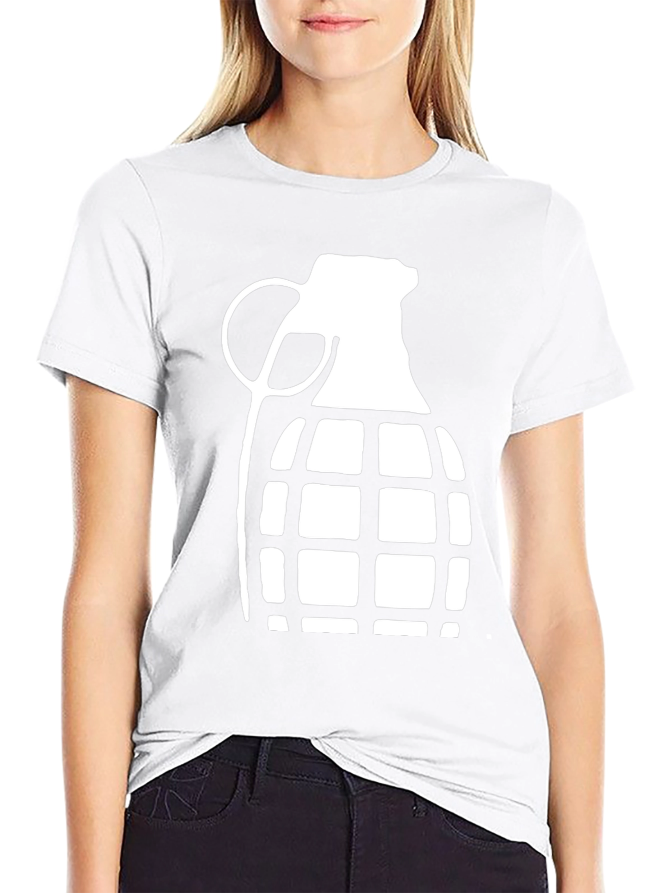 Grenade Graphic T-Shirt - Cool Casual Tee