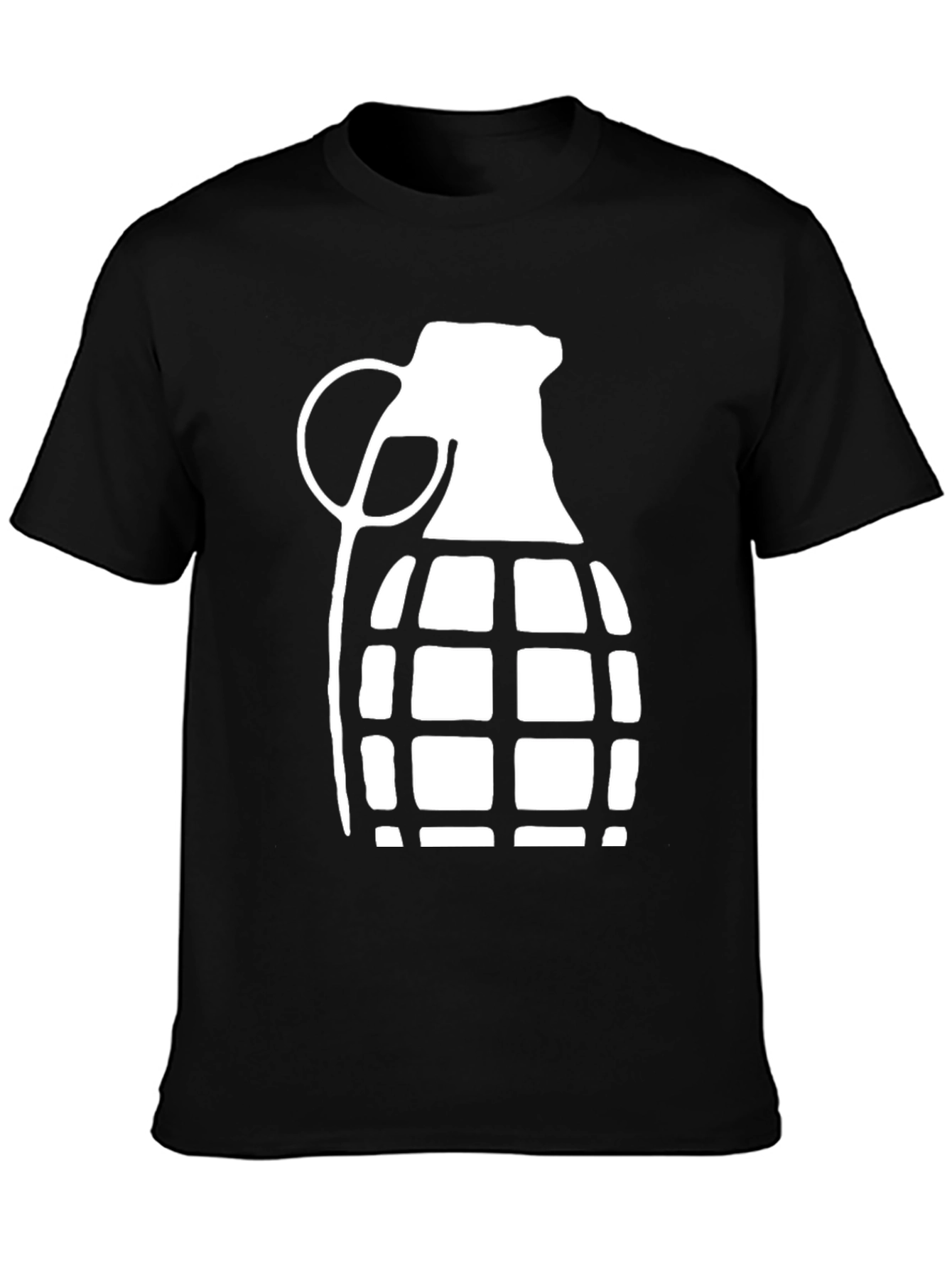 Grenade Graphic T-Shirt - Cool Casual Tee