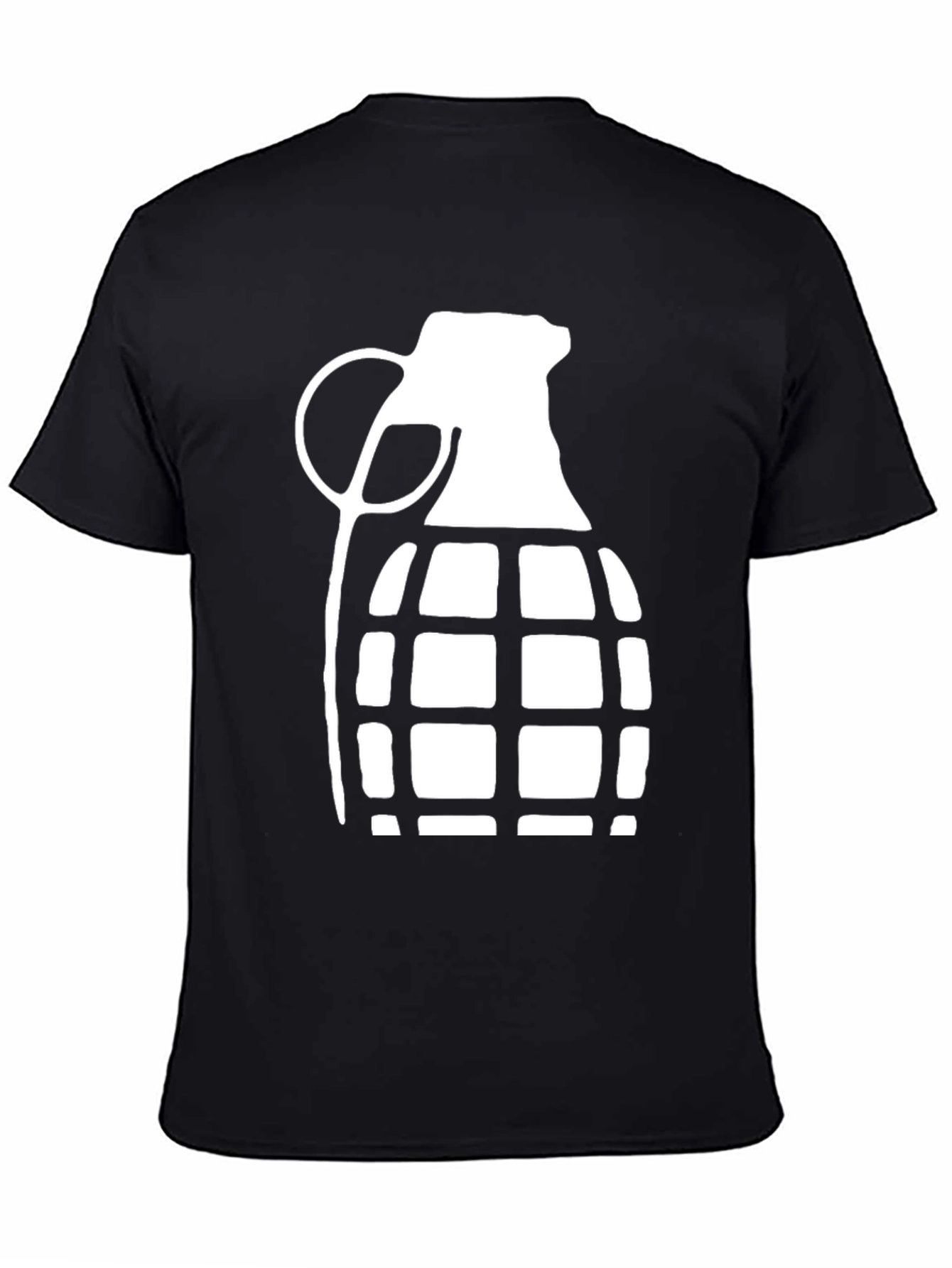 Grenade Graphic T-Shirt - Cool Casual Tee