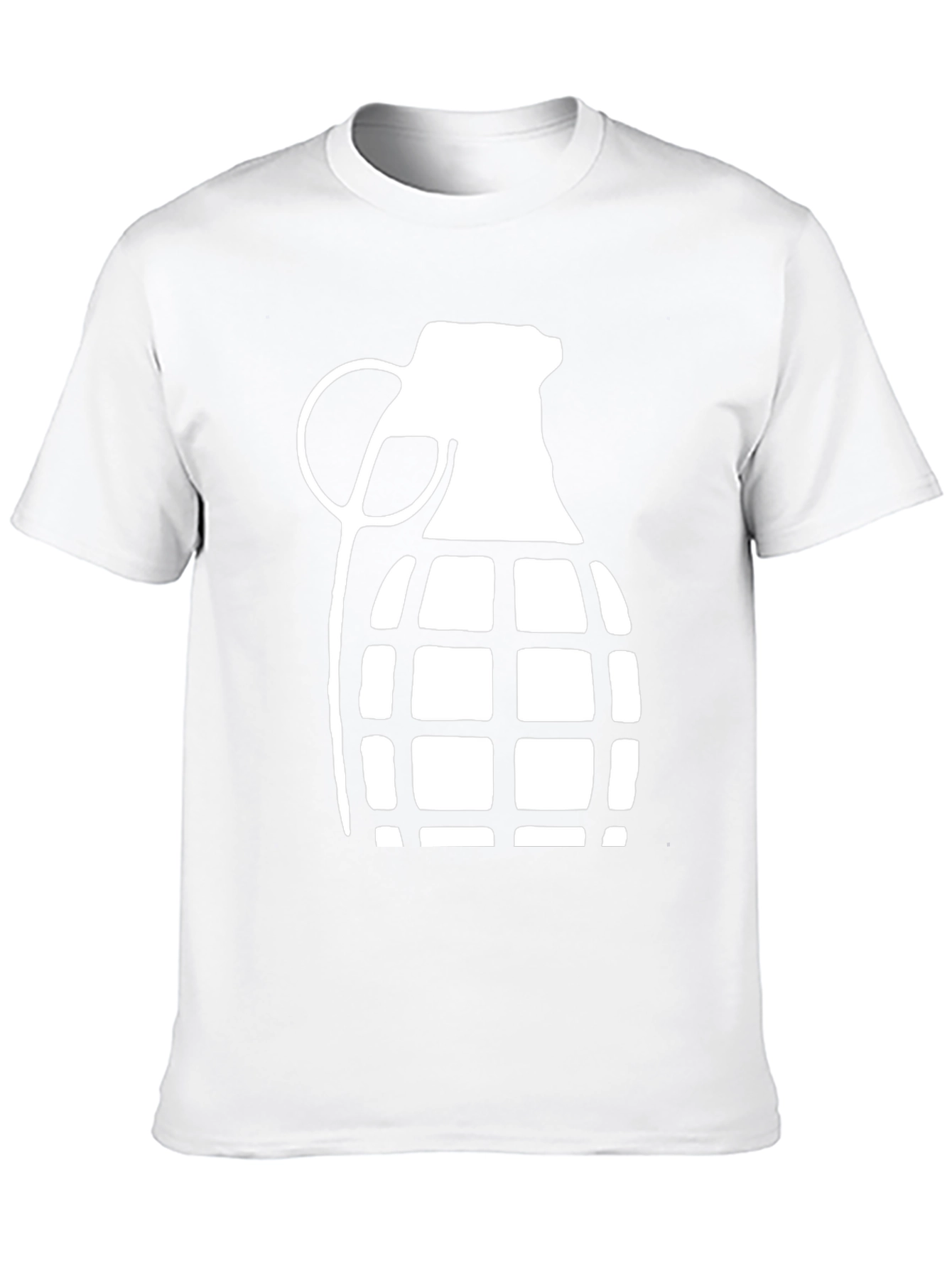 Grenade Graphic T-Shirt - Cool Casual Tee