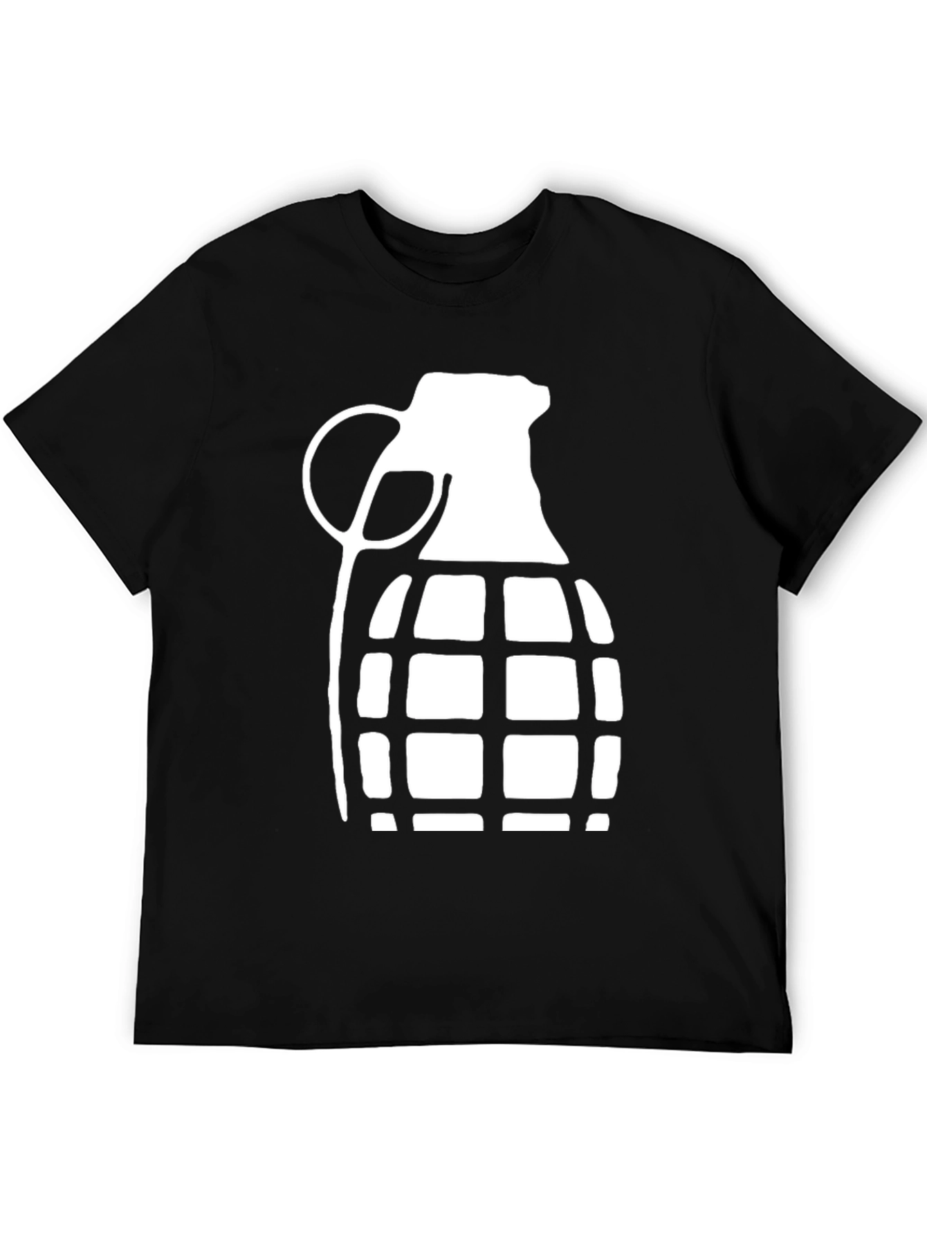 Grenade Graphic T-Shirt - Cool Casual Tee