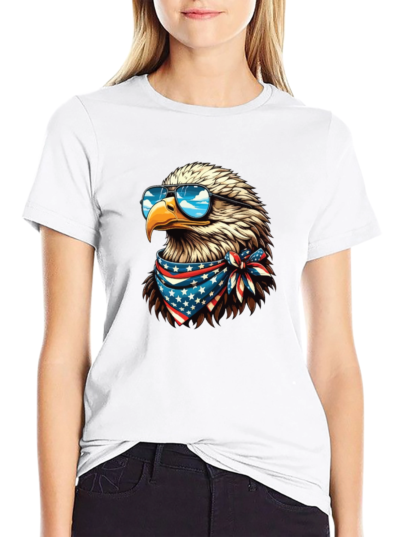 Cool Eagle USA Patriotic T-Shirt
