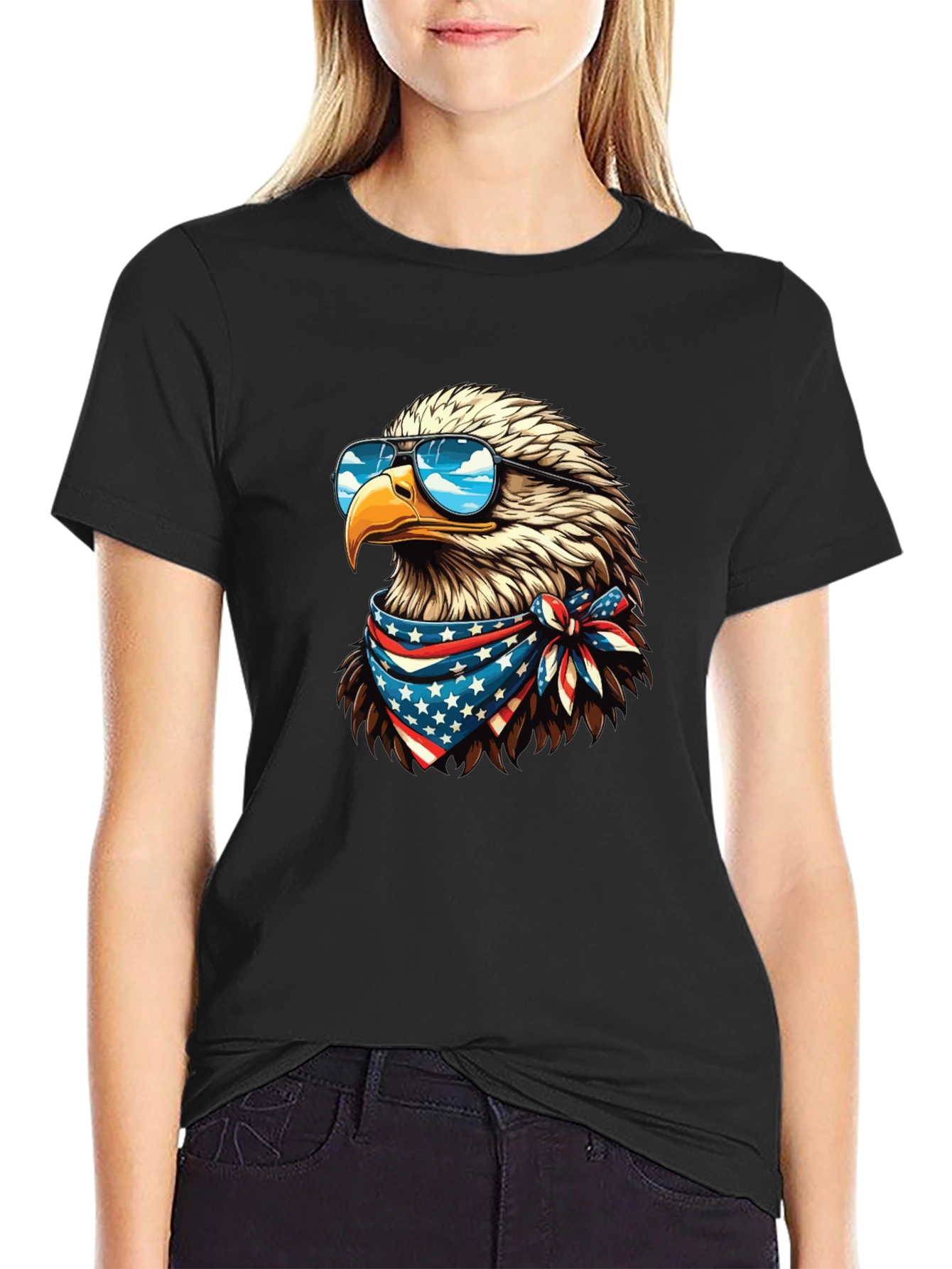 Cool Eagle USA Patriotic T-Shirt