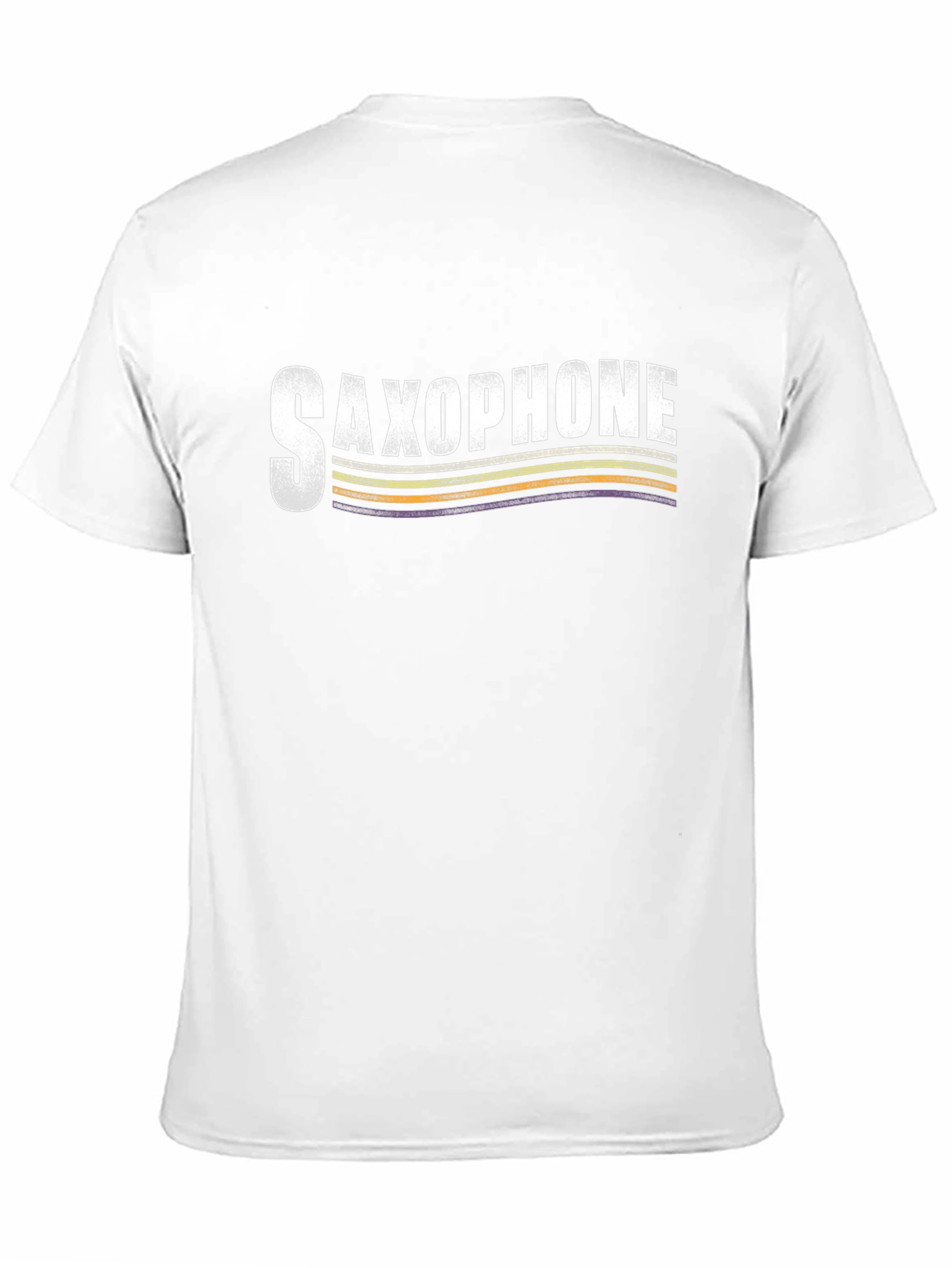 Saxophone Graphic Tee - Music Lover Shirt