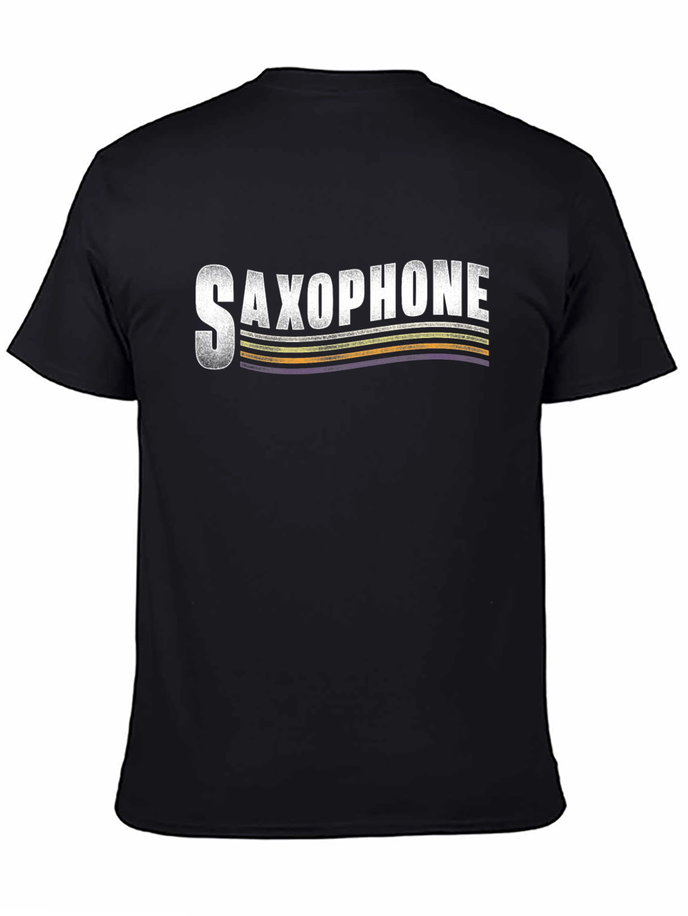 Saxophone Graphic Tee - Music Lover Shirt