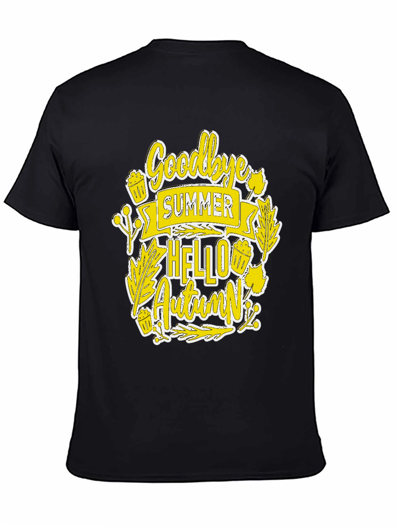 Goodbye Summer Hello Autumn Graphic Tee
