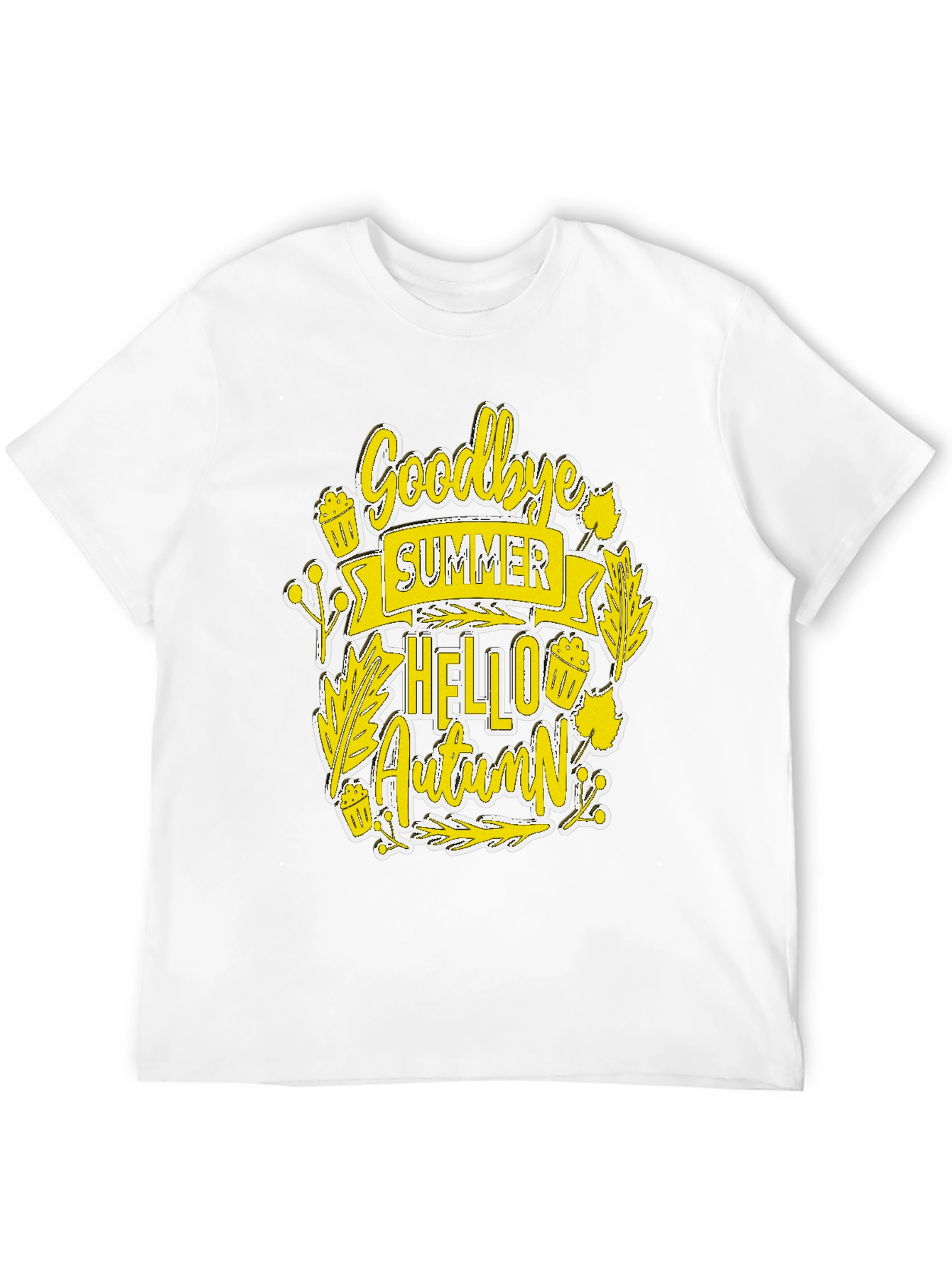 Goodbye Summer Hello Autumn Graphic Tee