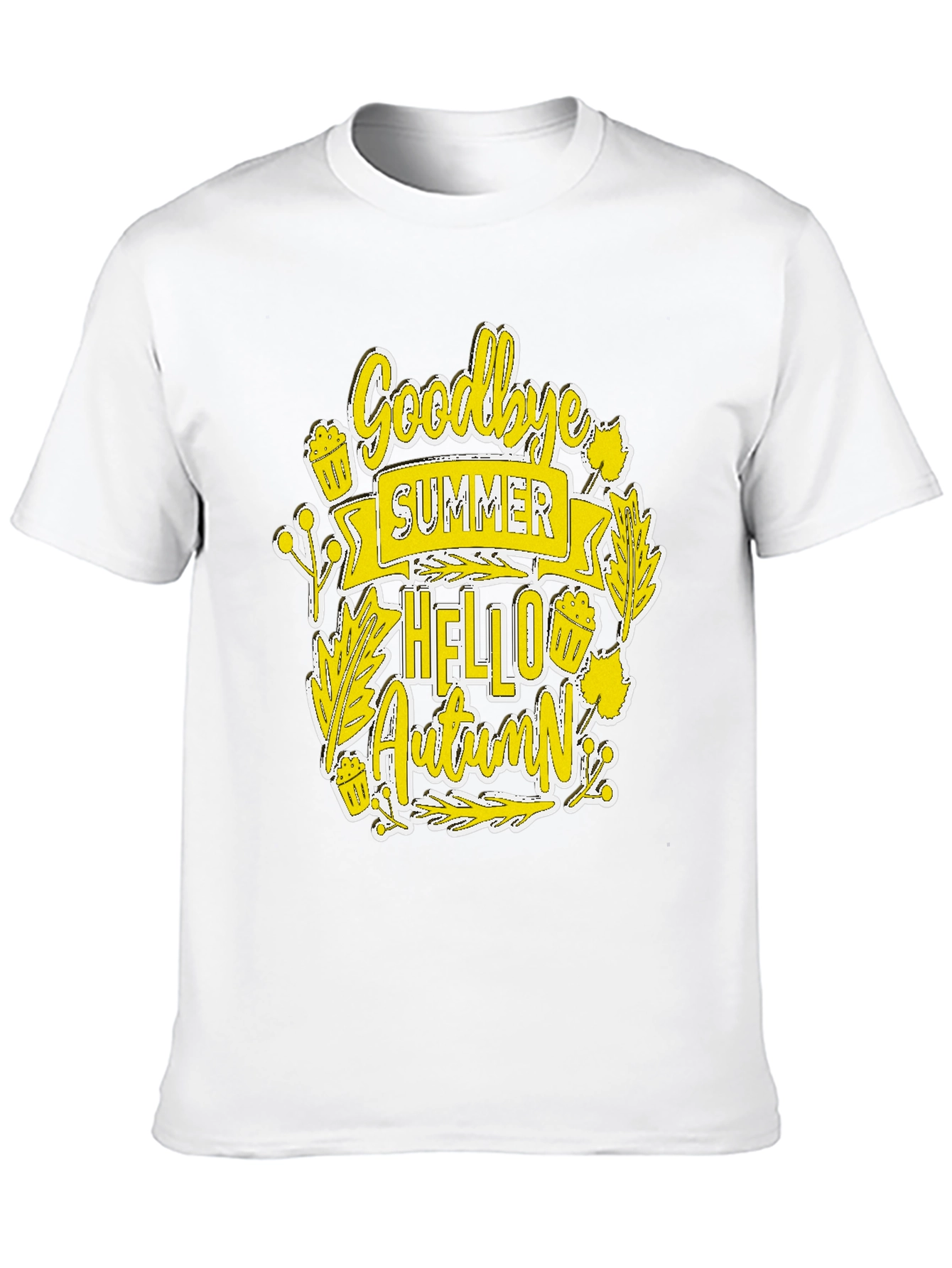 Goodbye Summer Hello Autumn Graphic Tee
