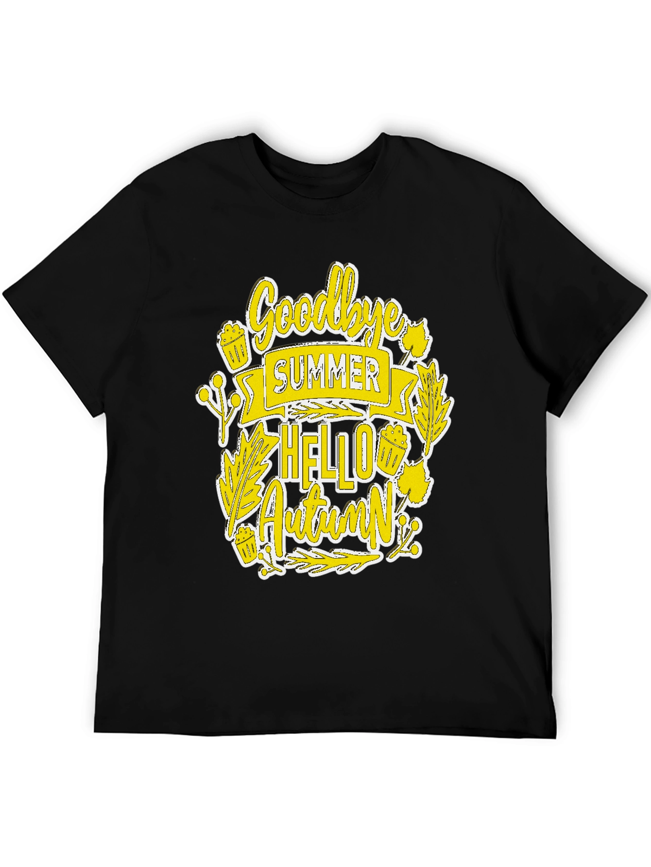 Goodbye Summer Hello Autumn Graphic Tee