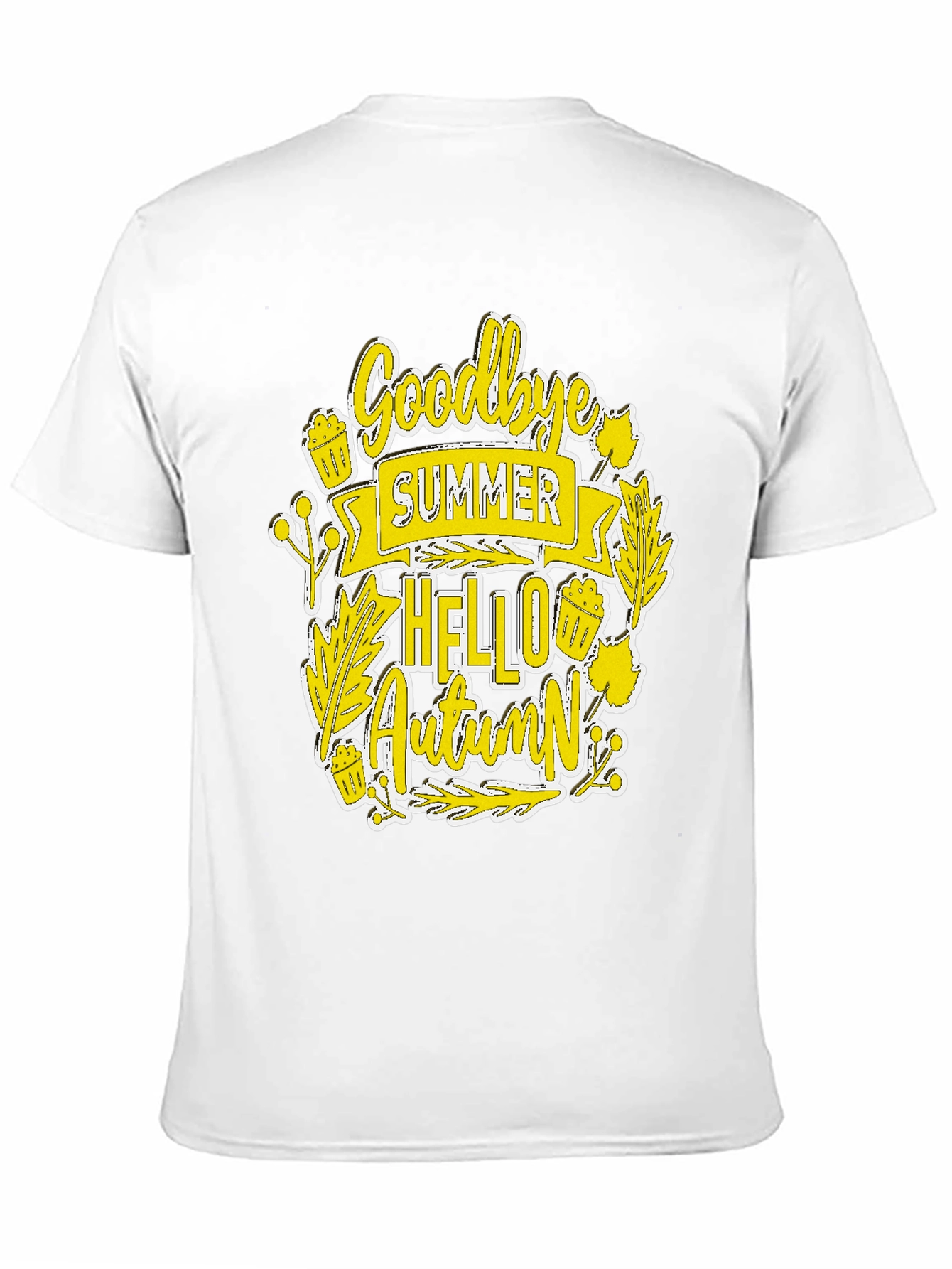 Goodbye Summer Hello Autumn Graphic Tee