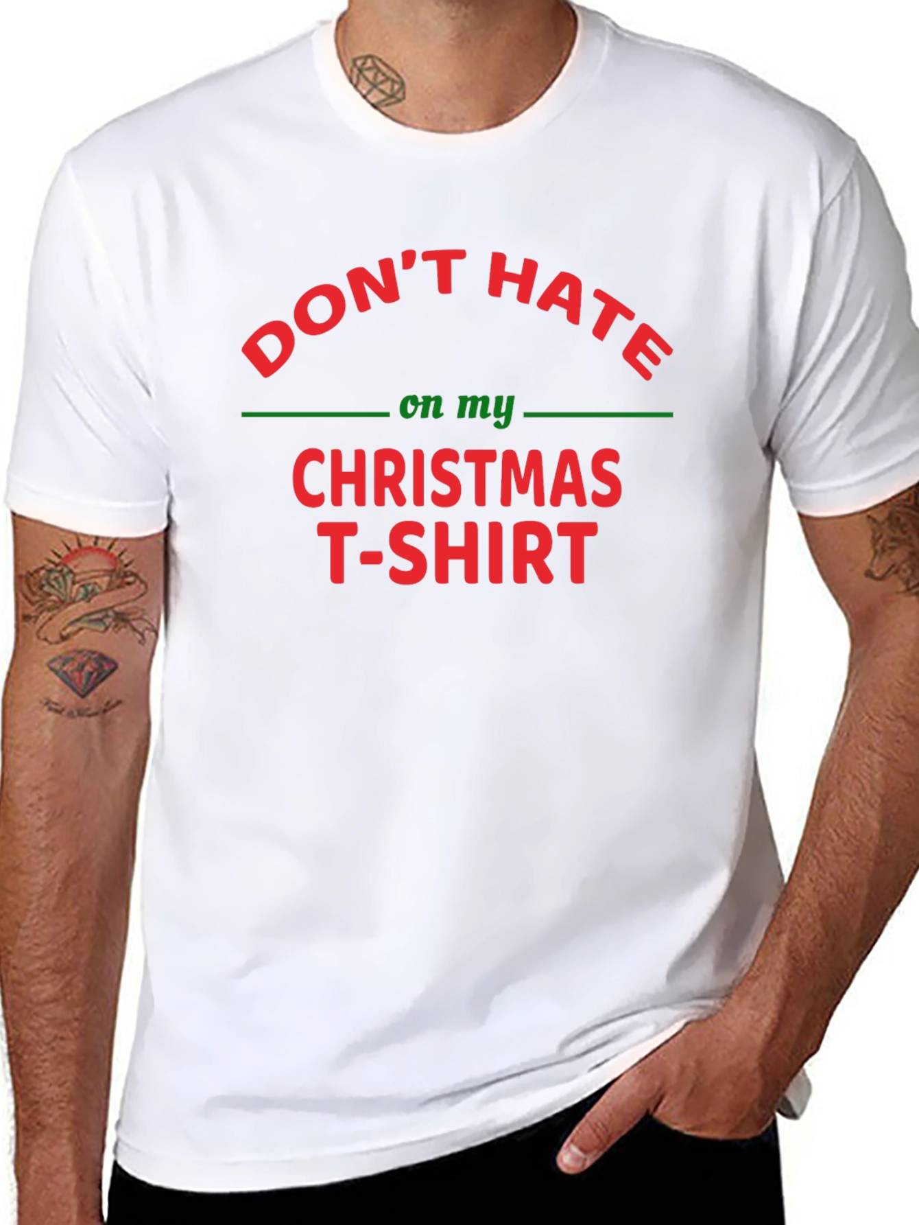 Dont Hate on My Christmas T-Shirt