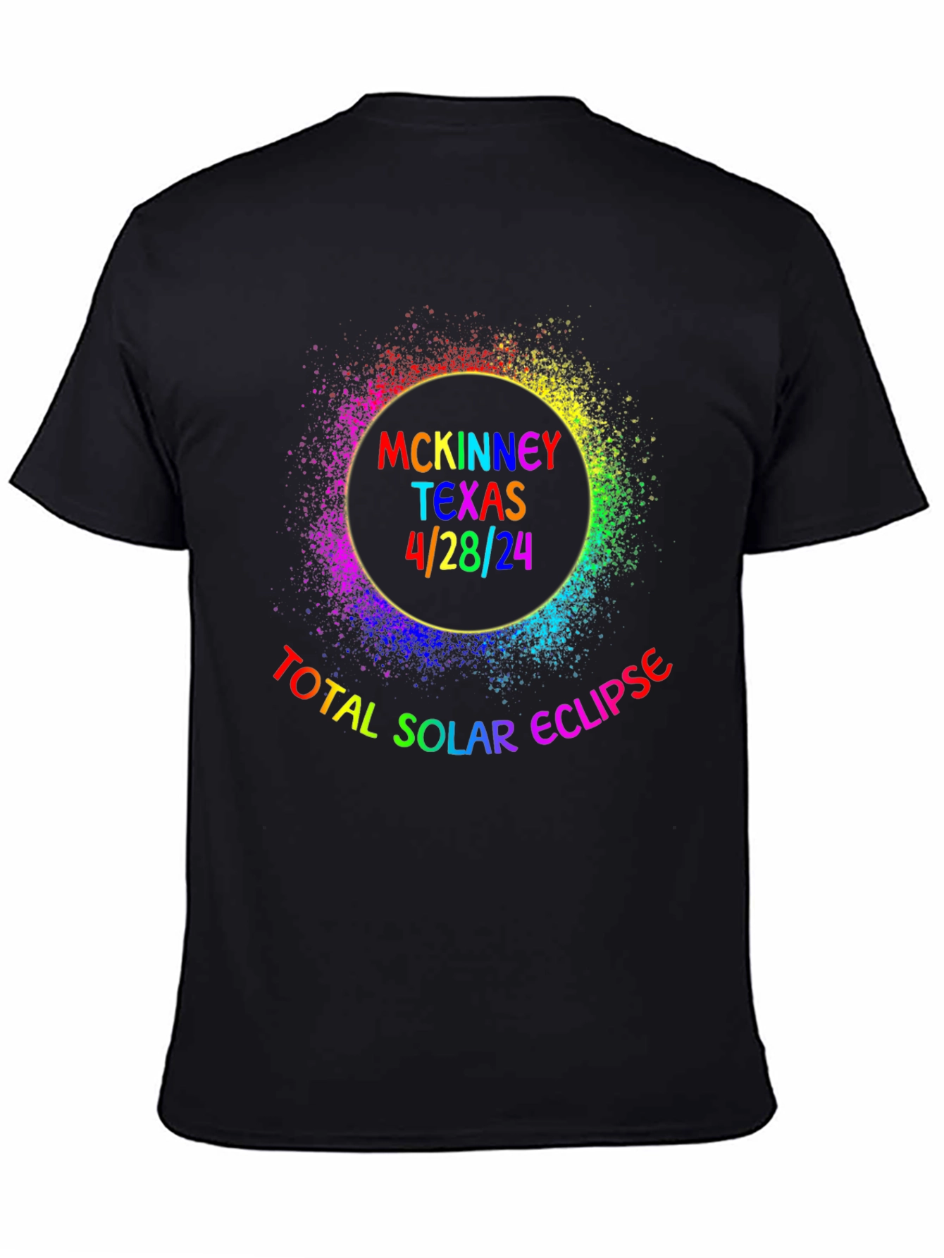 Total Solar Eclipse McKinney Texas T-Shirt