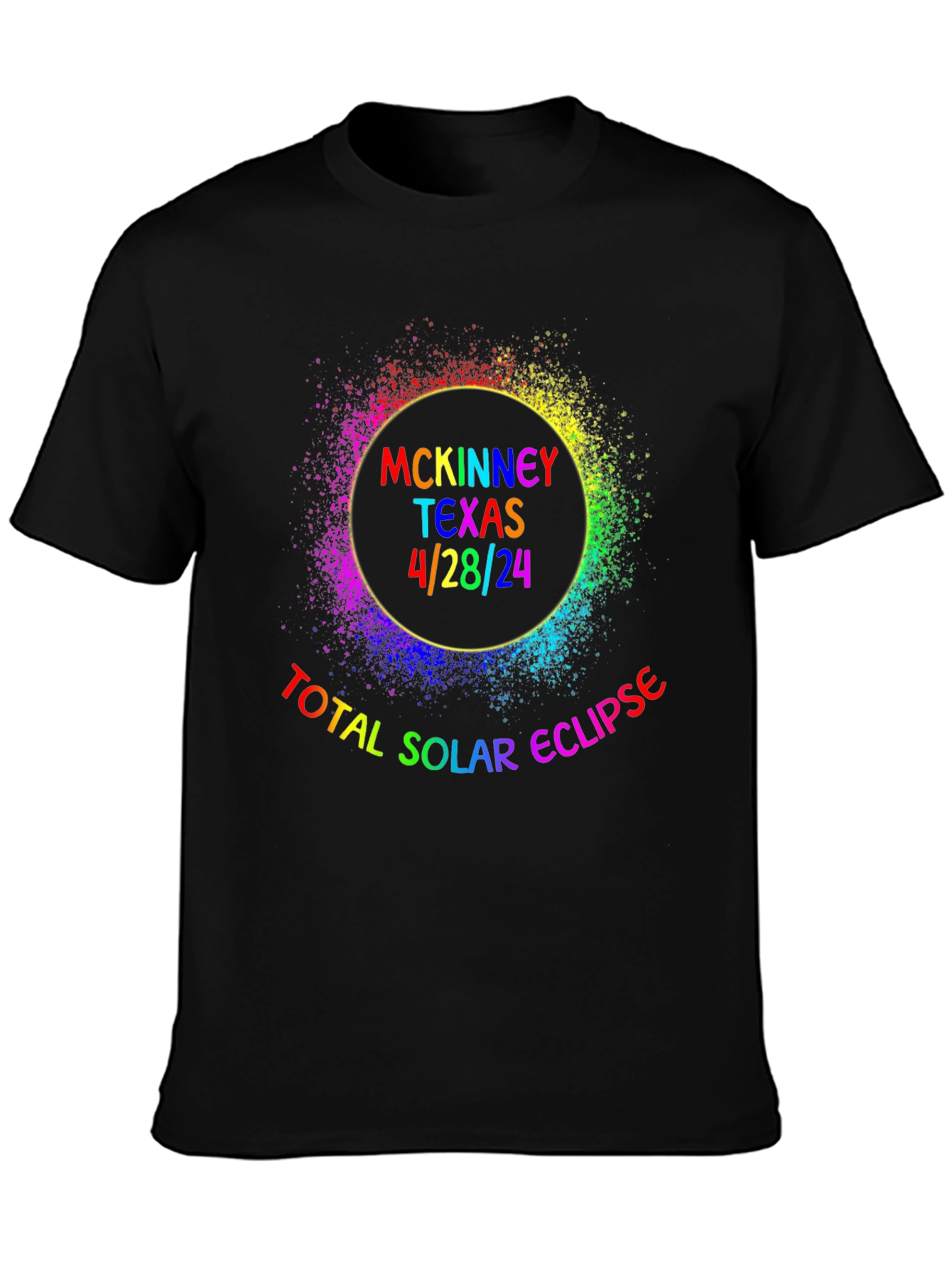 Total Solar Eclipse McKinney Texas T-Shirt