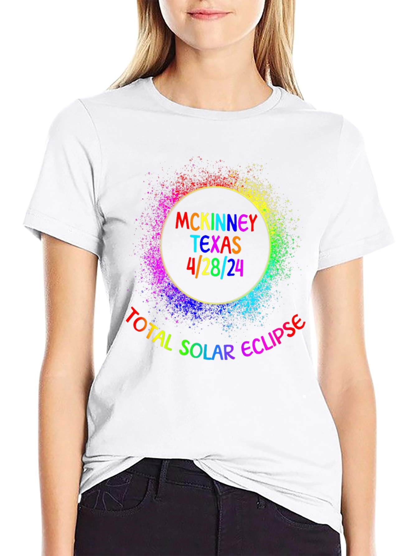Total Solar Eclipse McKinney Texas T-Shirt