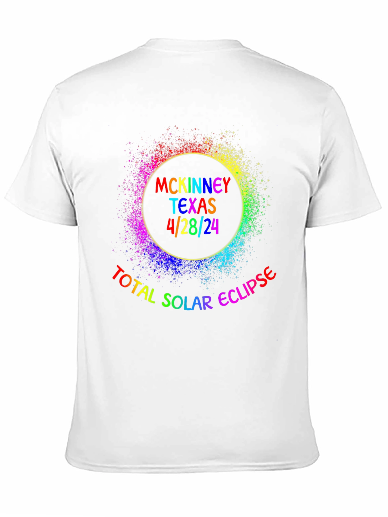 Total Solar Eclipse McKinney Texas T-Shirt