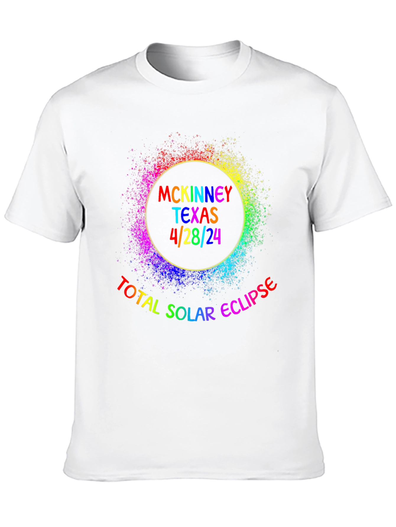 Total Solar Eclipse McKinney Texas T-Shirt